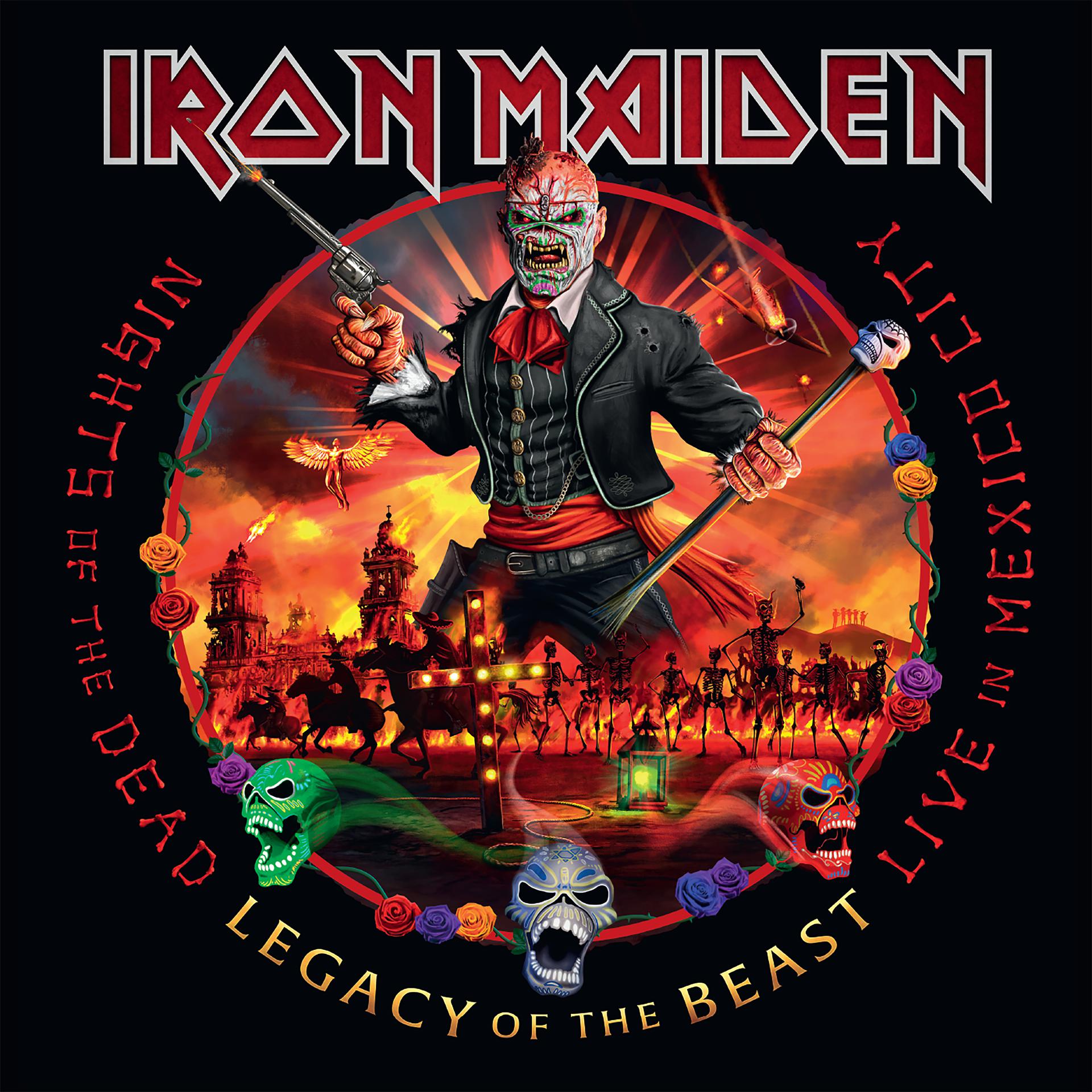 Постер альбома Nights of the Dead, Legacy of the Beast: Live in Mexico City