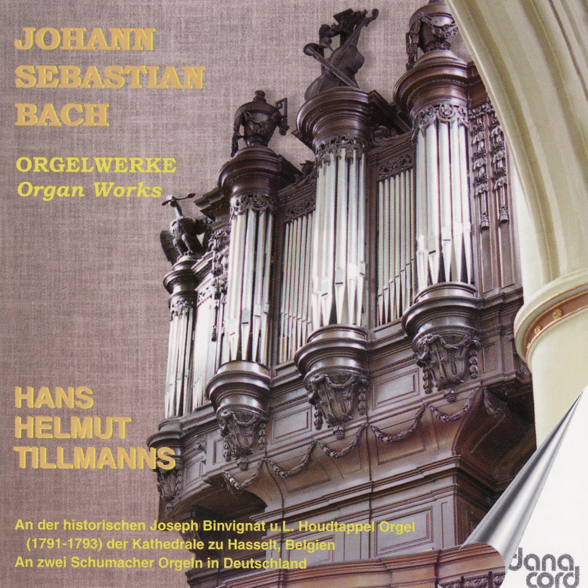 Постер альбома J.S. Bach: Orgelwerke