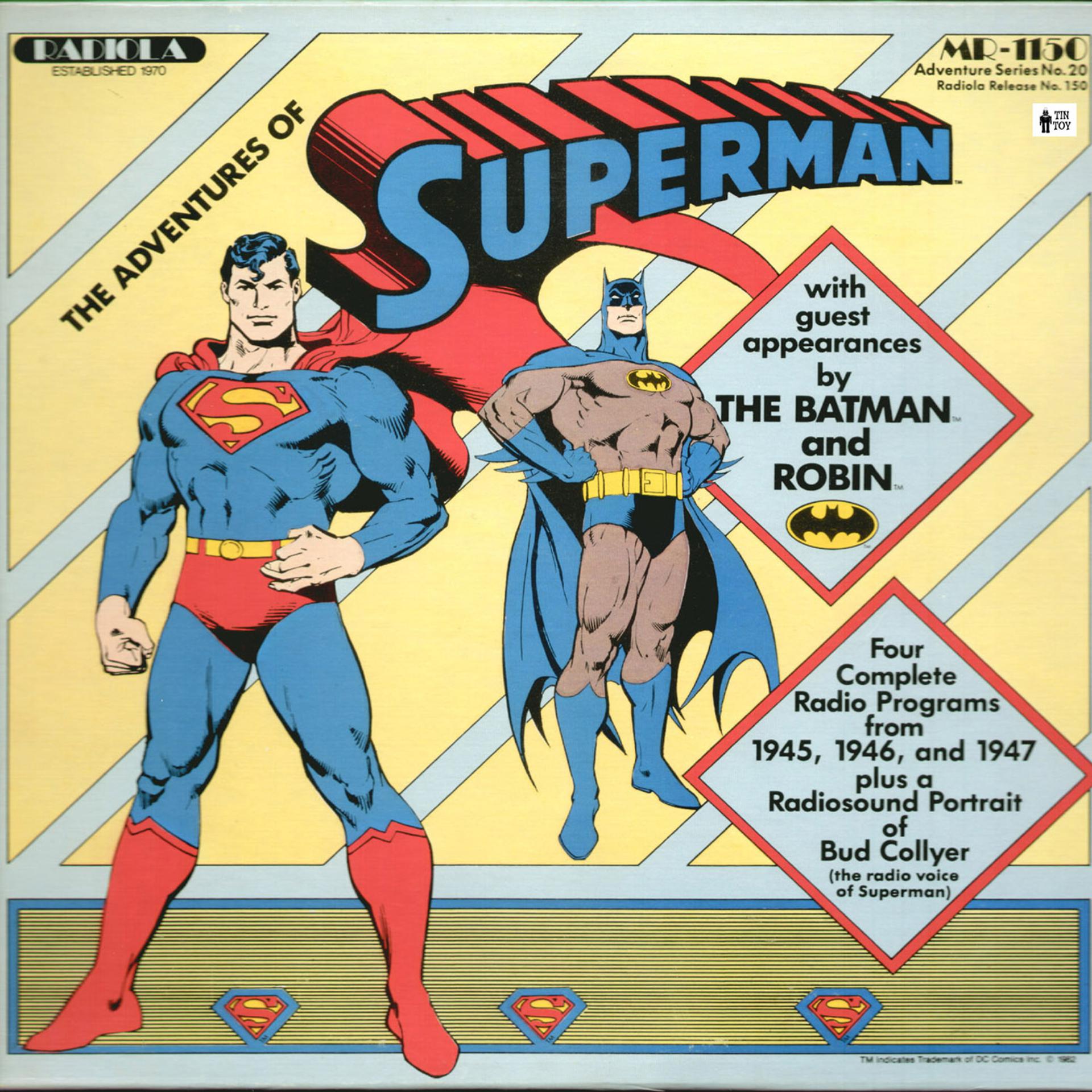 Постер альбома The Adventures of Superman Featuring Batman