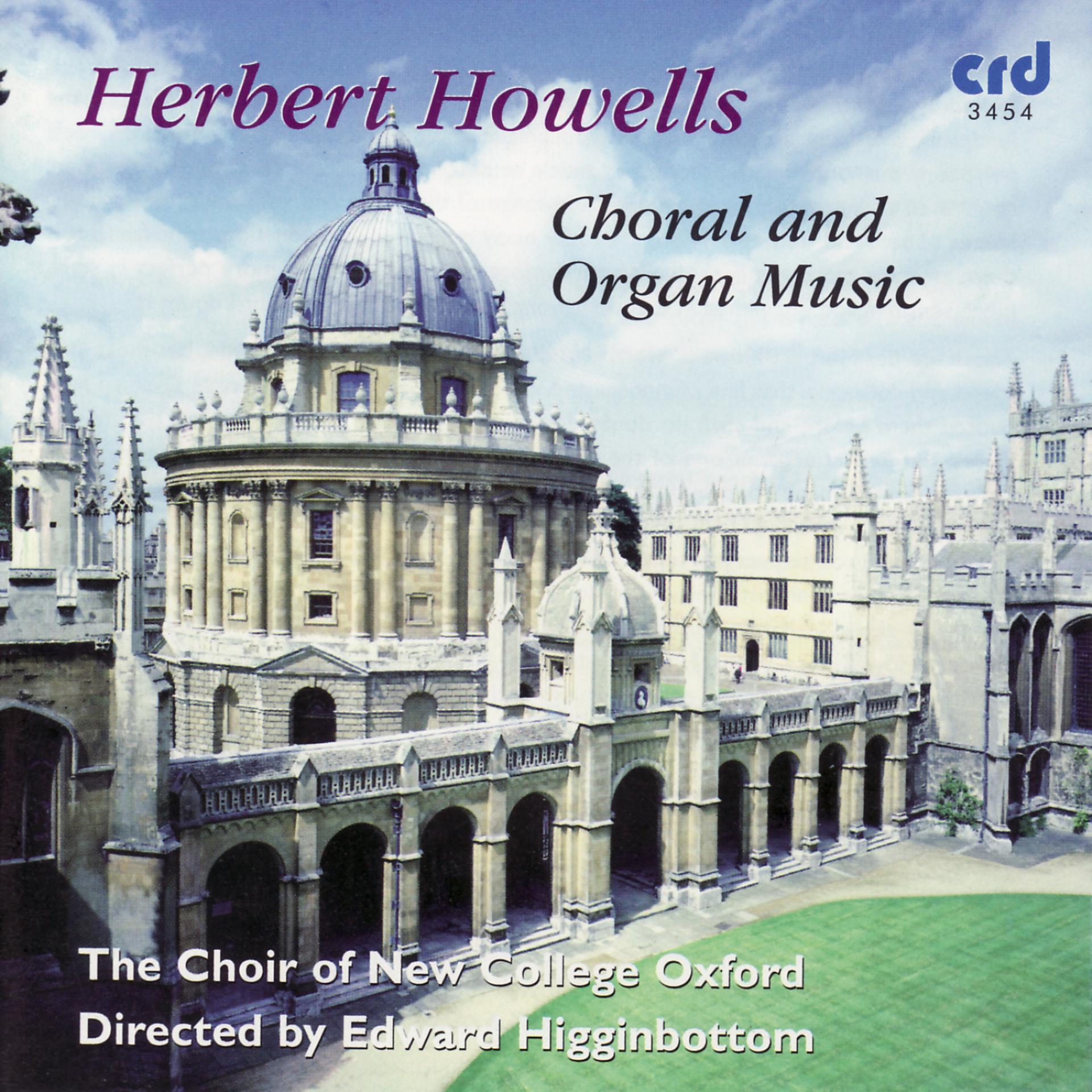 Постер альбома Howells: Choral And Organ Music