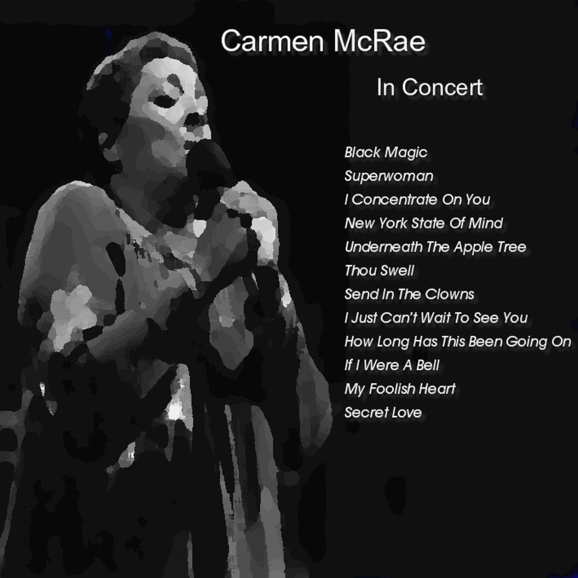 Постер альбома Carmen McRae In Concert
