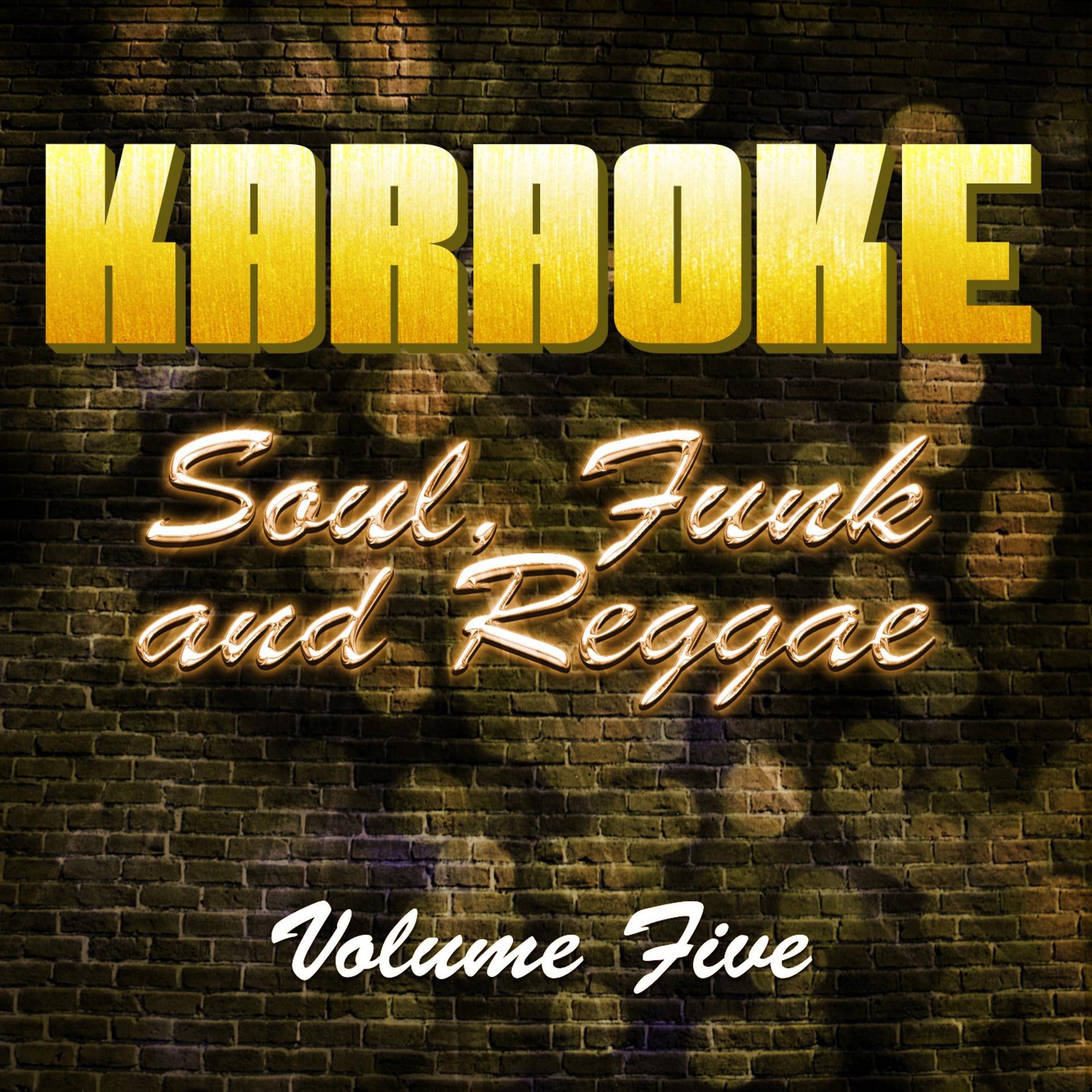 Постер альбома Karaoke Soul, Funk and Reggae, Vol. 5