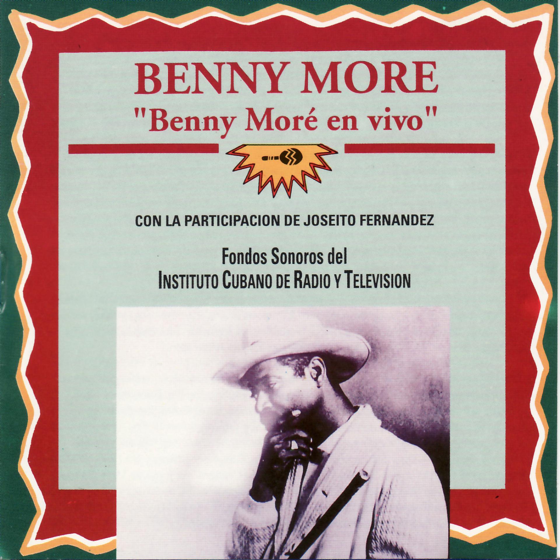 Постер альбома Benny Moré en vivo
