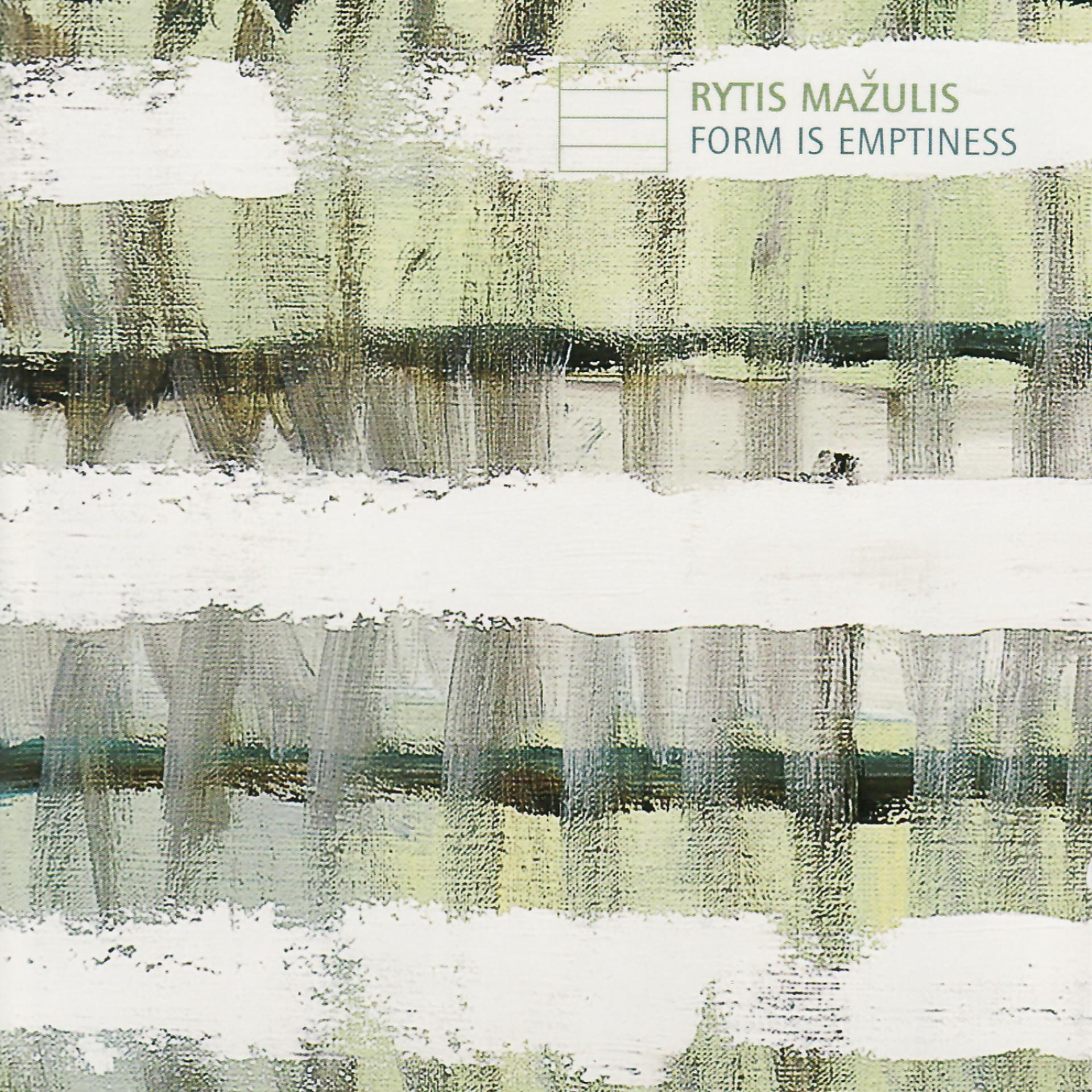 Постер альбома Rytis Mažulis: Form is Emptiness - Microtonal Music