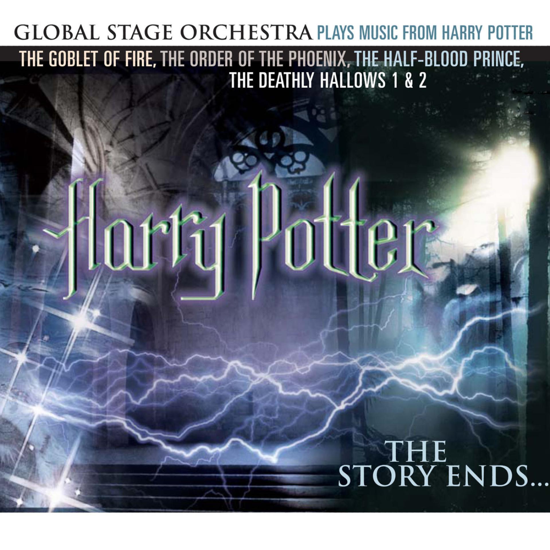 Постер альбома The Story Ends: Music from Harry Potter & Deathly Hallows 1&2, Half-Blood Prince, Order of the Phoenix, Goblet of Fire