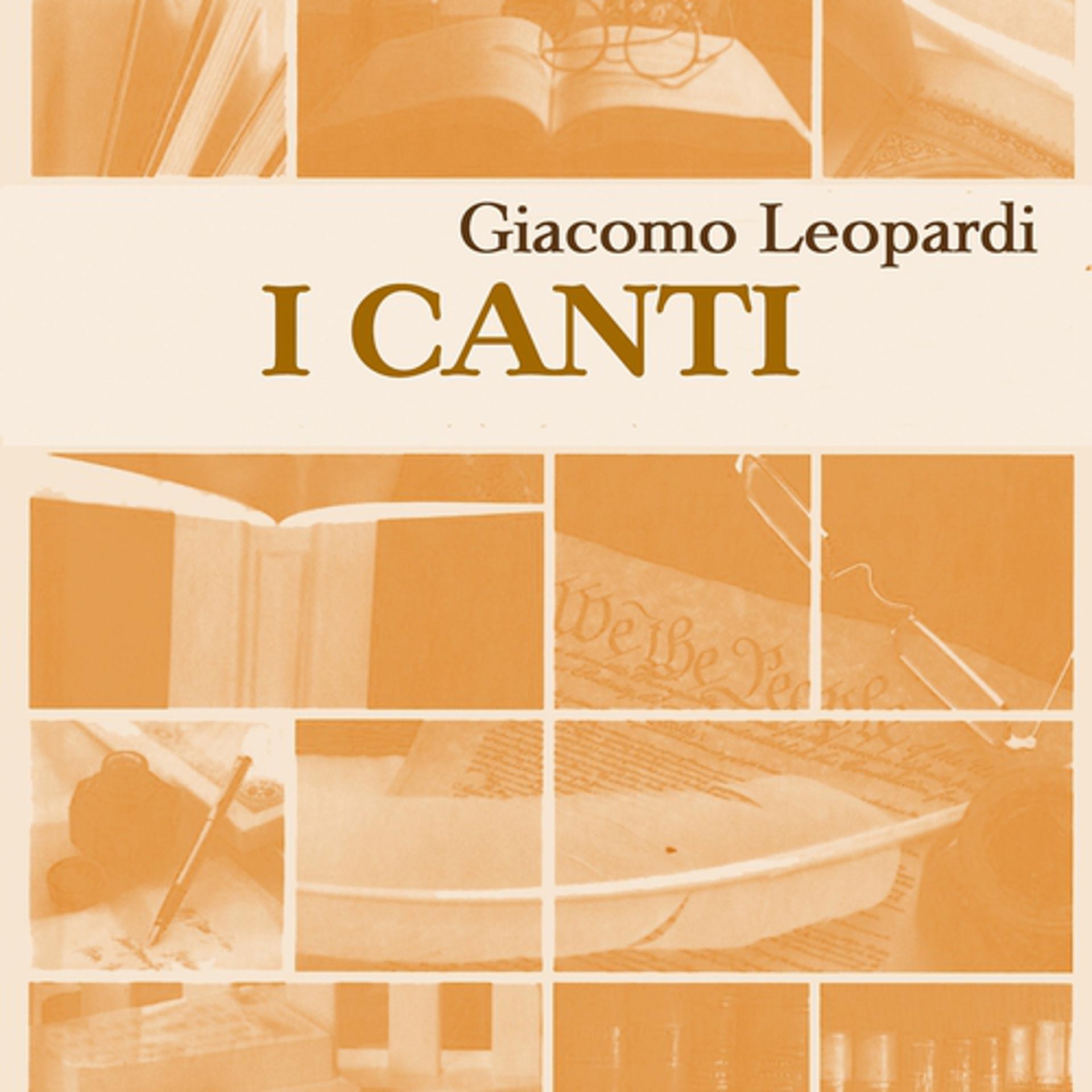 Постер альбома I canti di Giacomo Leopardi