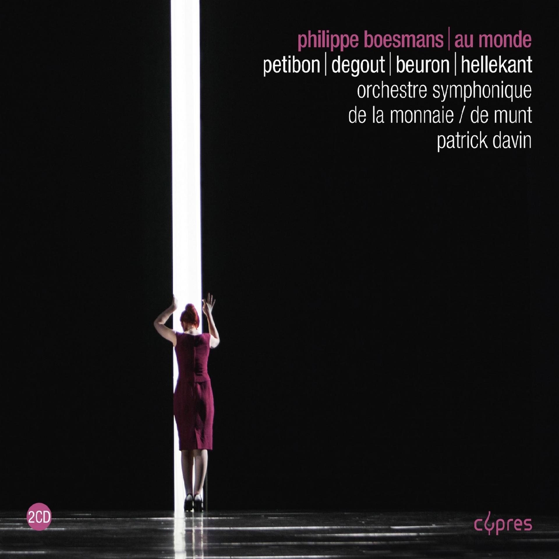 Постер альбома Au monde | Philippe Boesmans