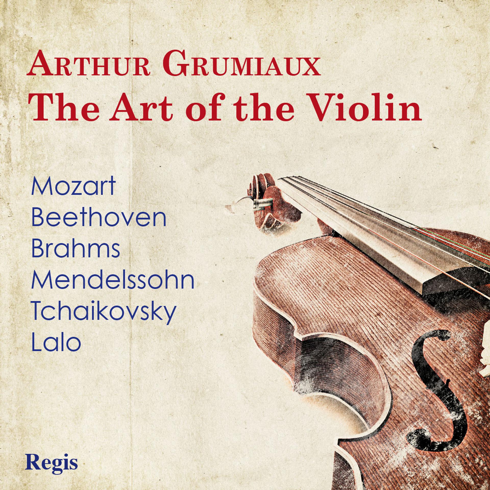 Постер альбома Arthur Grumiaux: The Art of the Violin