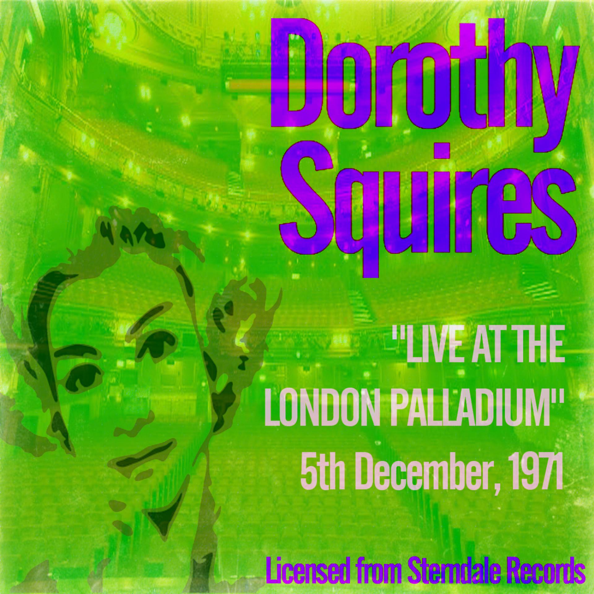 Постер альбома "Live At The London Palladium" 5th December, 1971