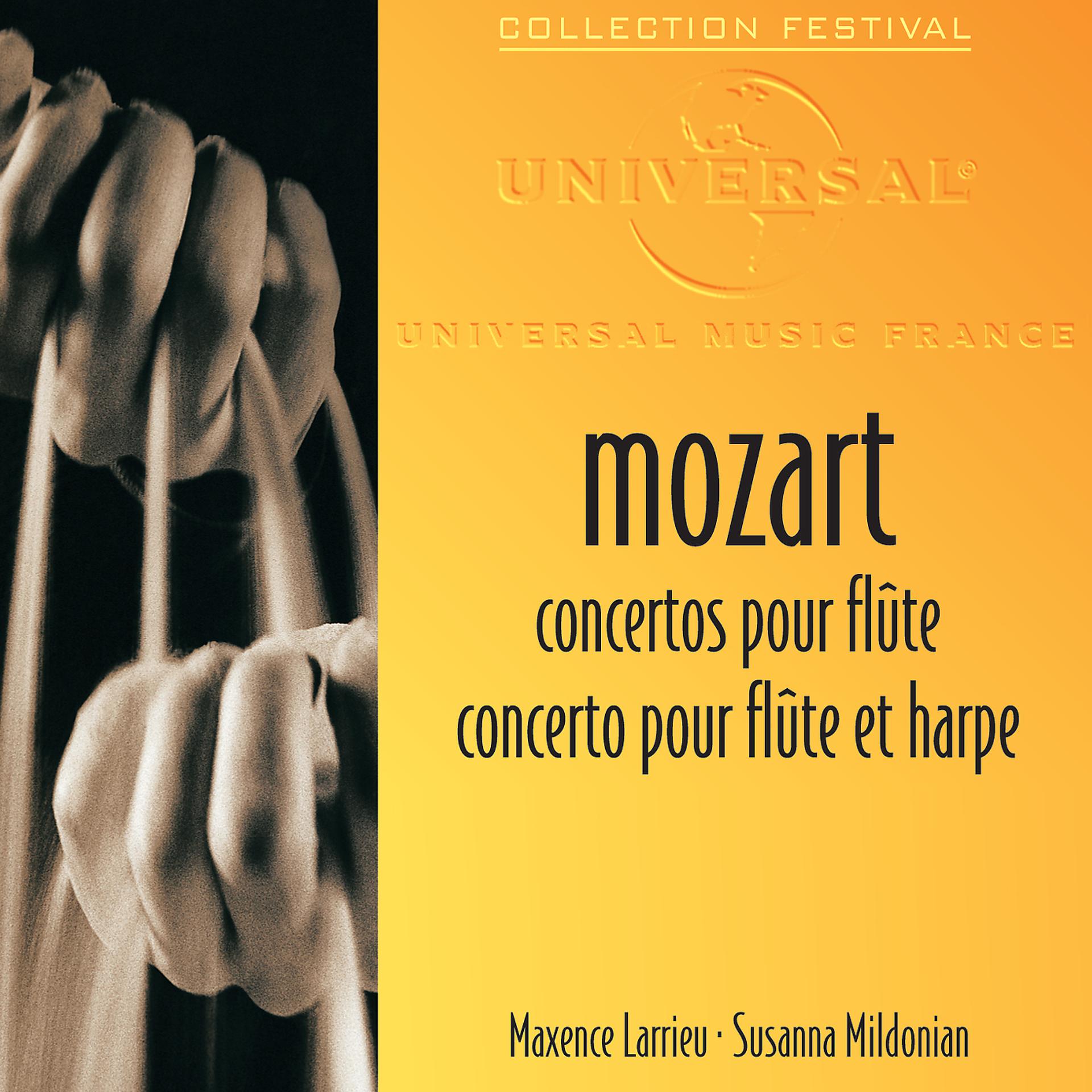 Постер альбома Mozart-Concertos Pour Flute-Concerto Pour Flûte Et Harpe