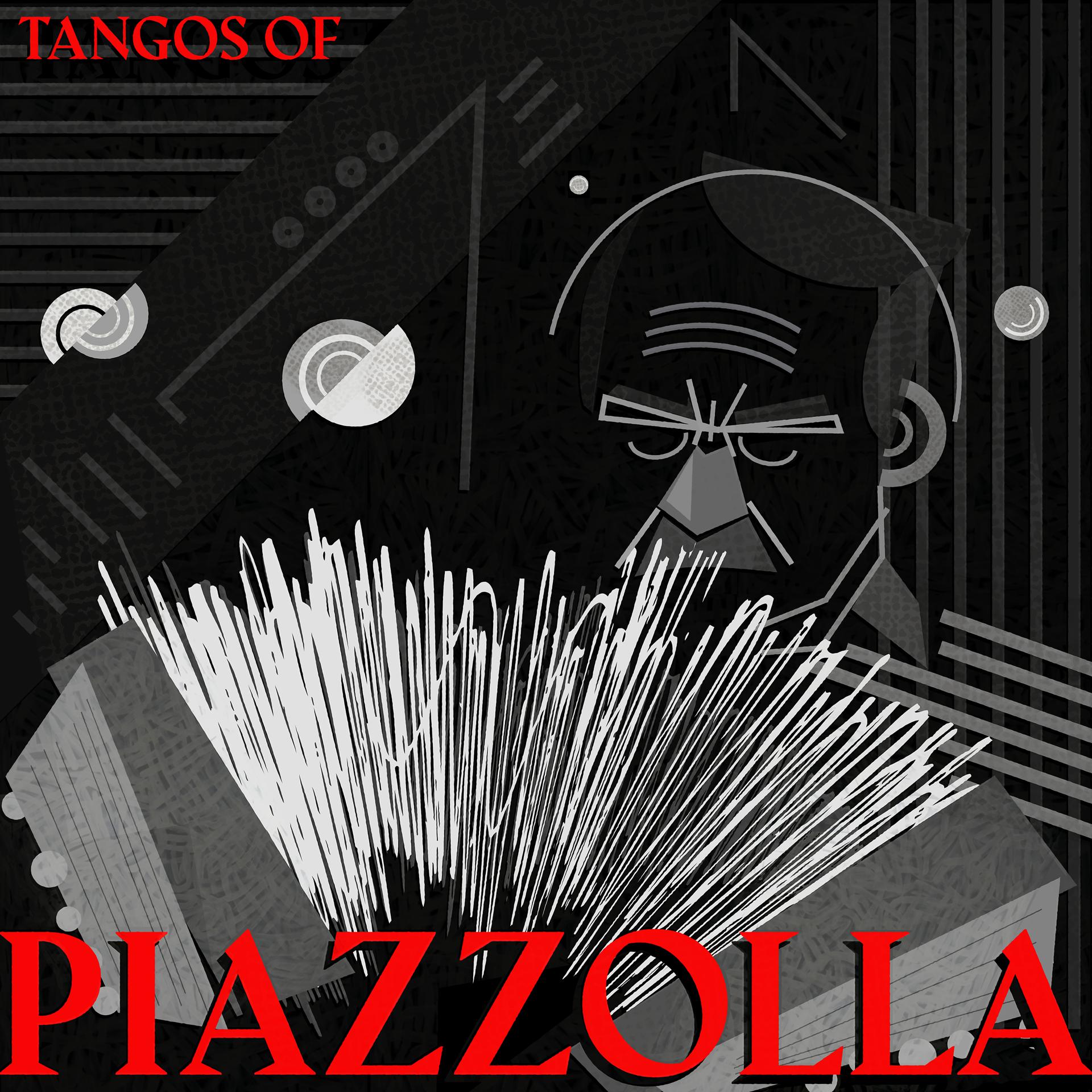 Постер альбома Tangos Of Piazzolla