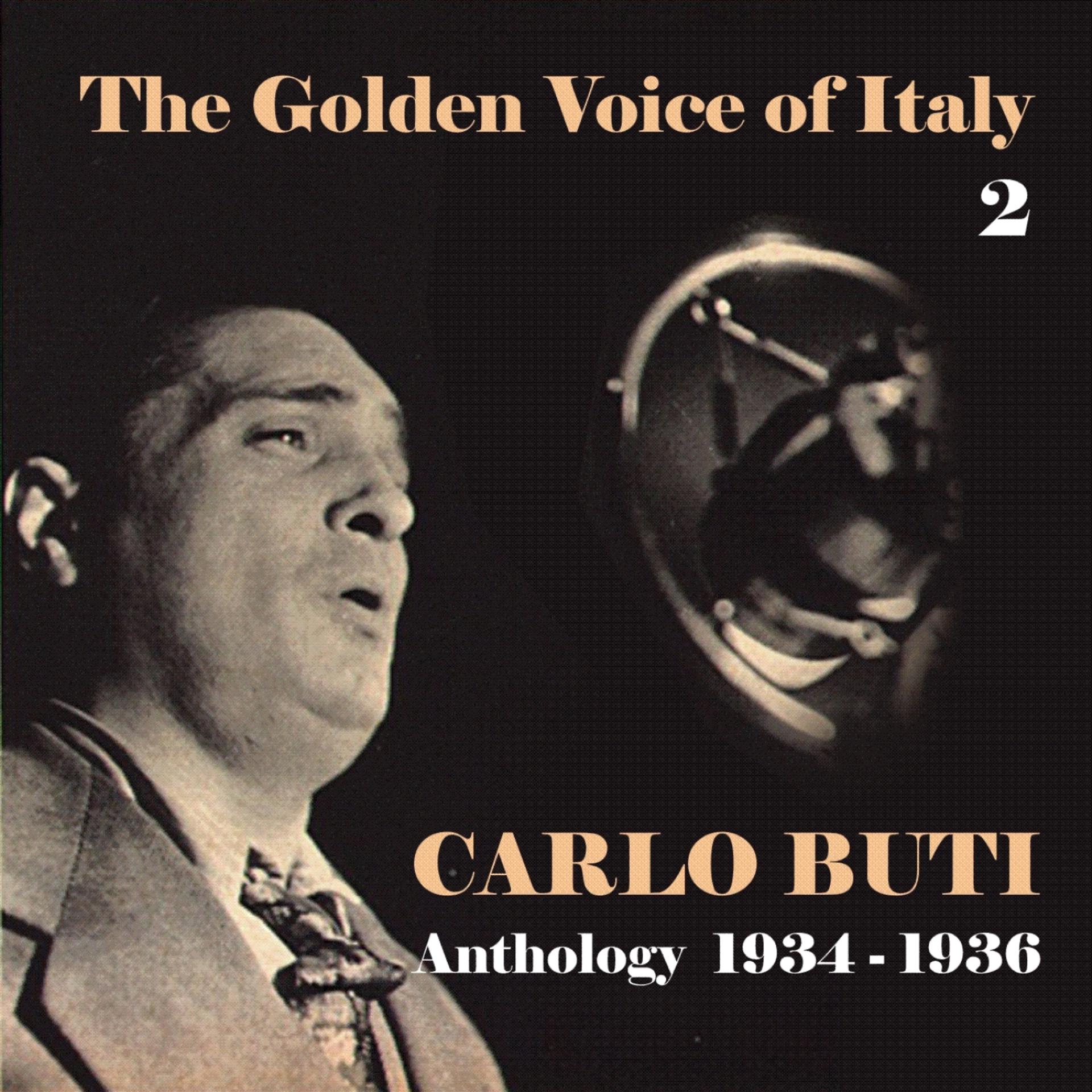 Постер альбома The Golden Voice of Italy, Vol. 2 - Anthology (1934 - 1936)