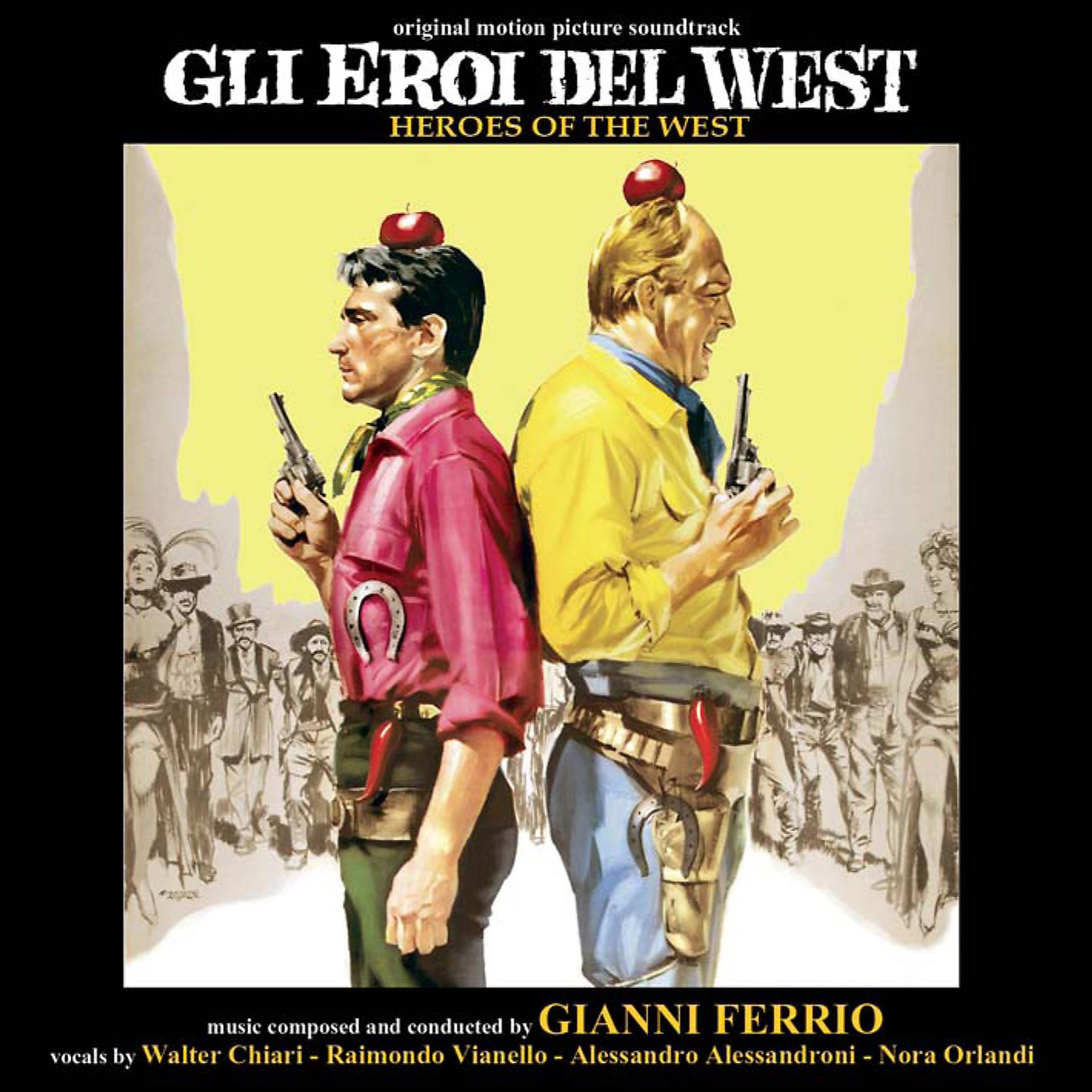 Постер альбома Gli eroi del West