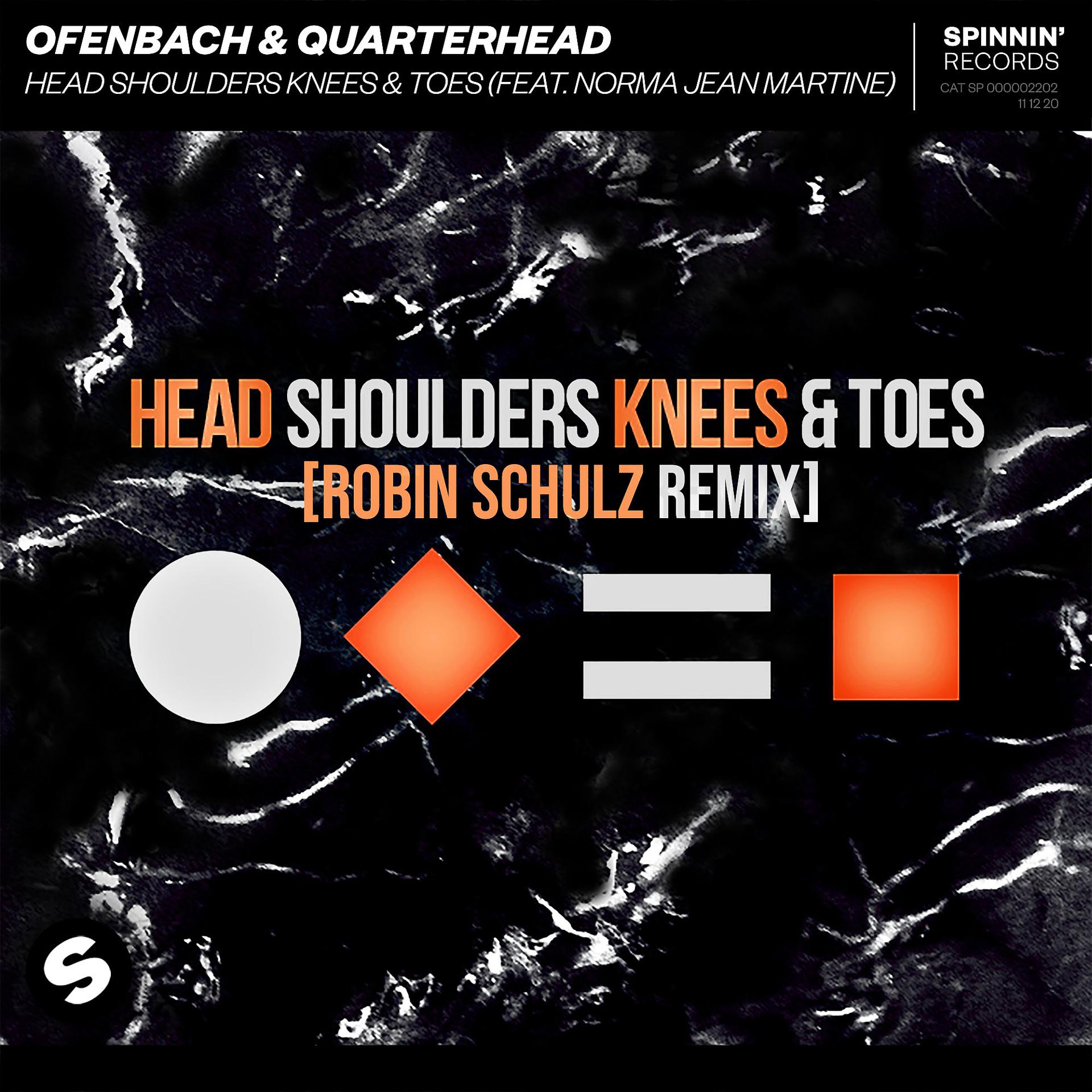 Постер альбома Head Shoulders Knees & Toes (feat. Norma Jean Martine) [Robin Schulz Remix]
