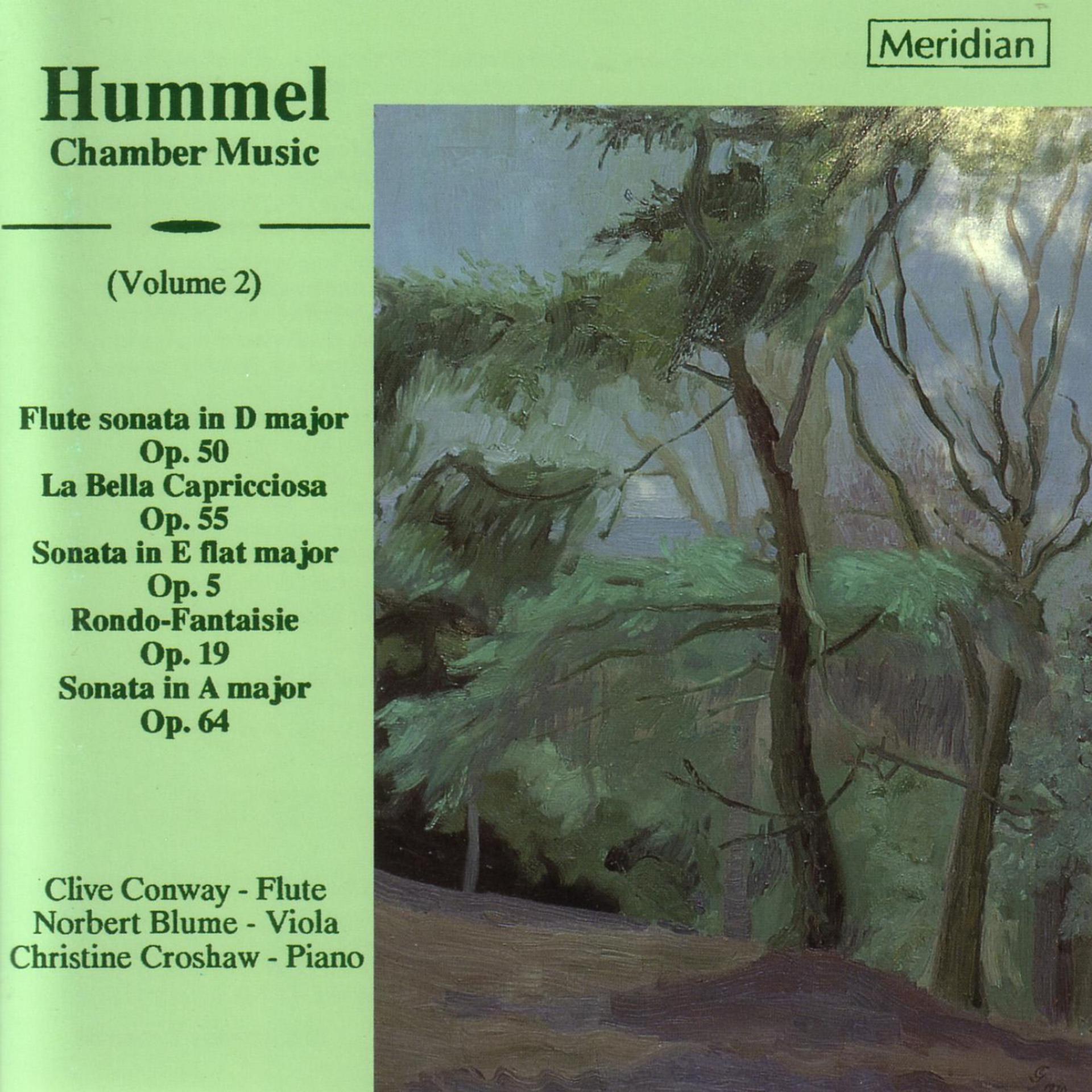 Постер альбома Hummel: Chamber Music, Vol. 2