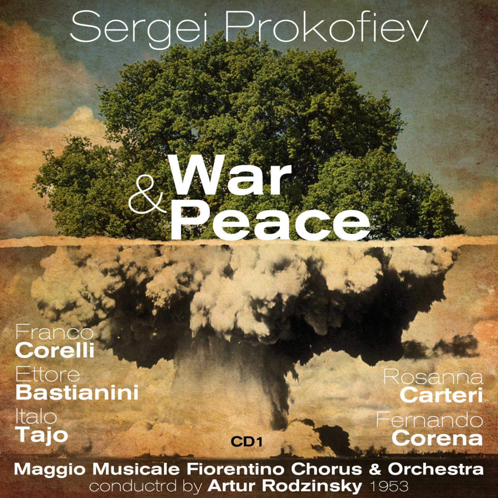 Постер альбома Sergei Prokofiev : War and Peace (1953), Volume 1
