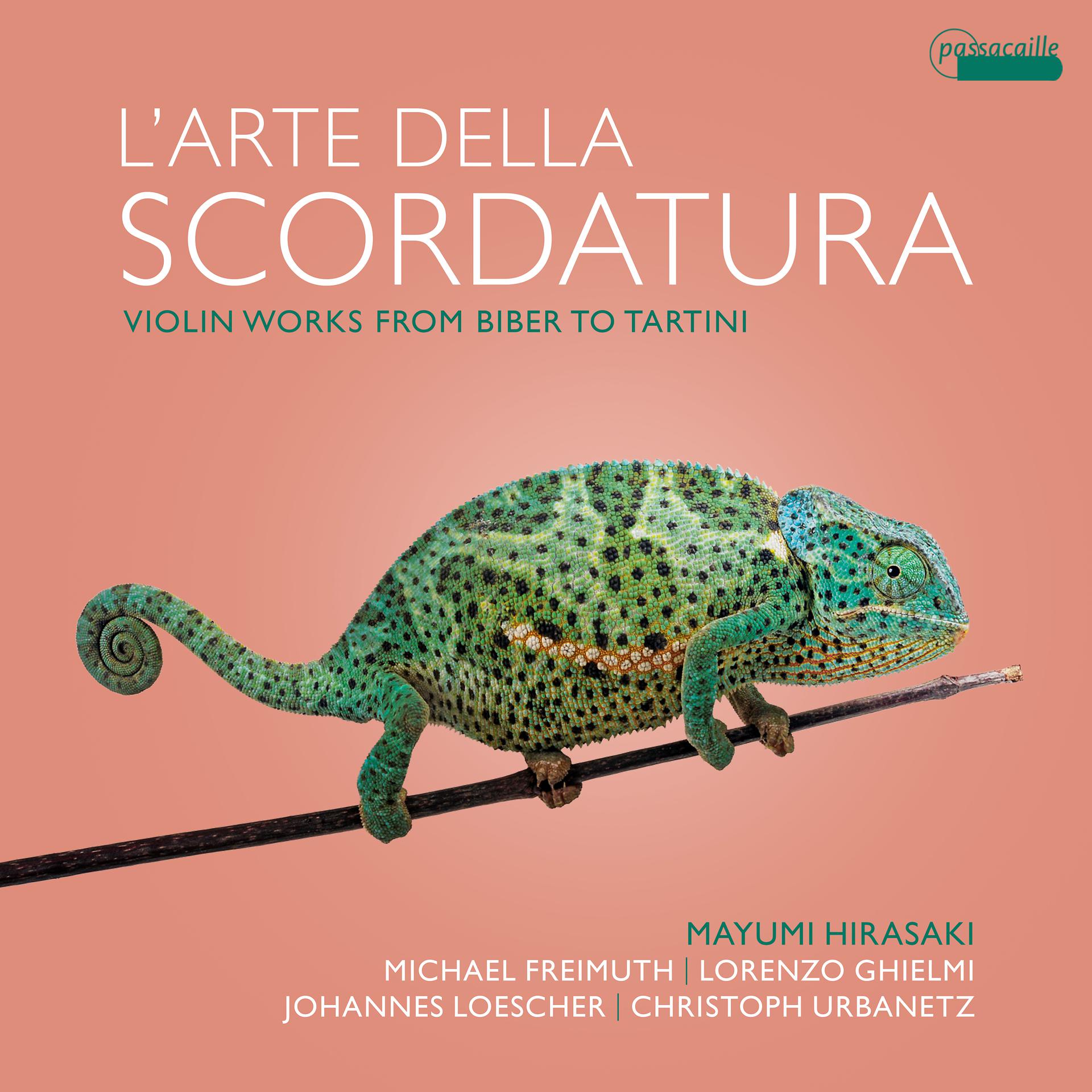 Постер альбома L'arte della scordatura: Violin Works from Biber to Tartini