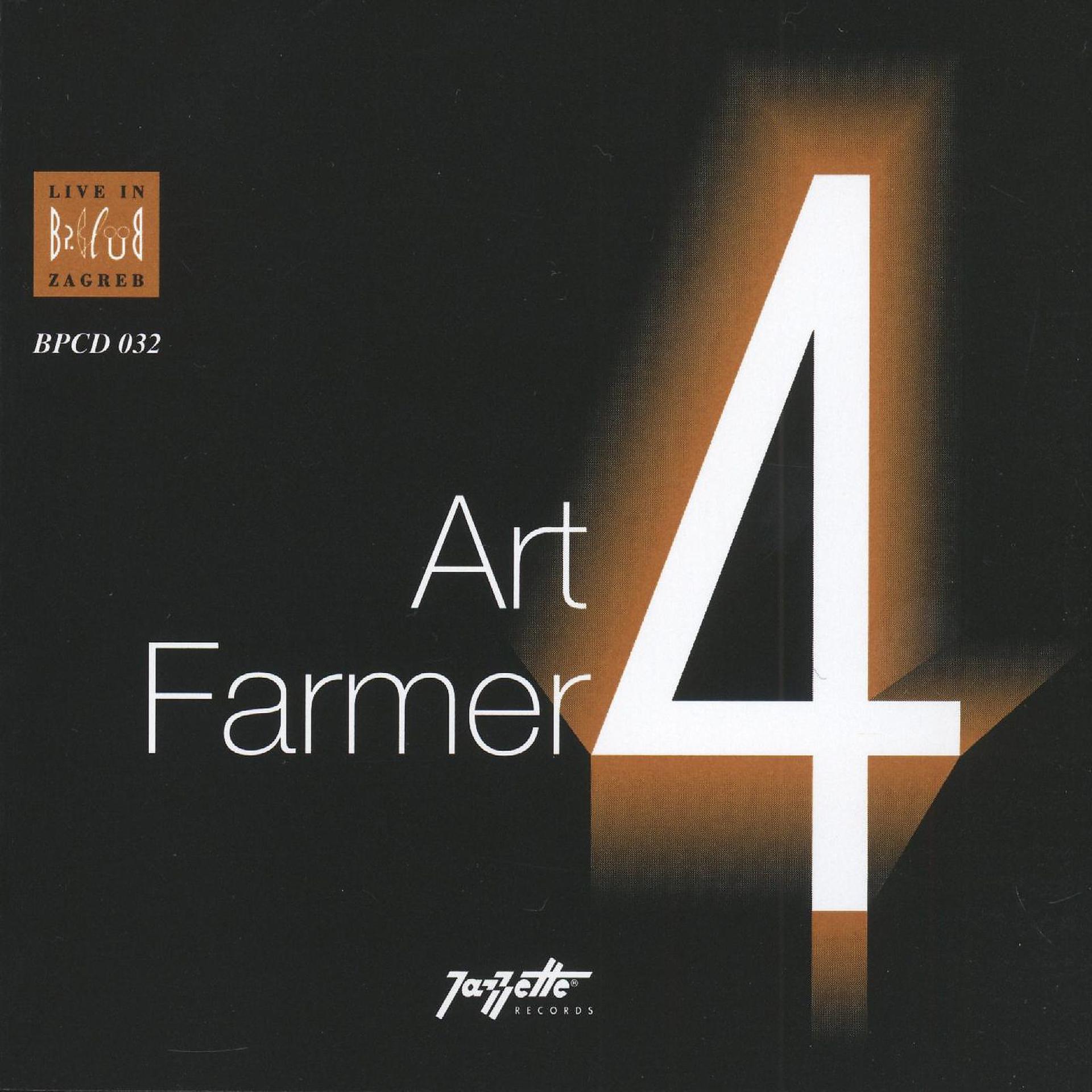Постер альбома Art Farmer Quartet Live In B.p. Club