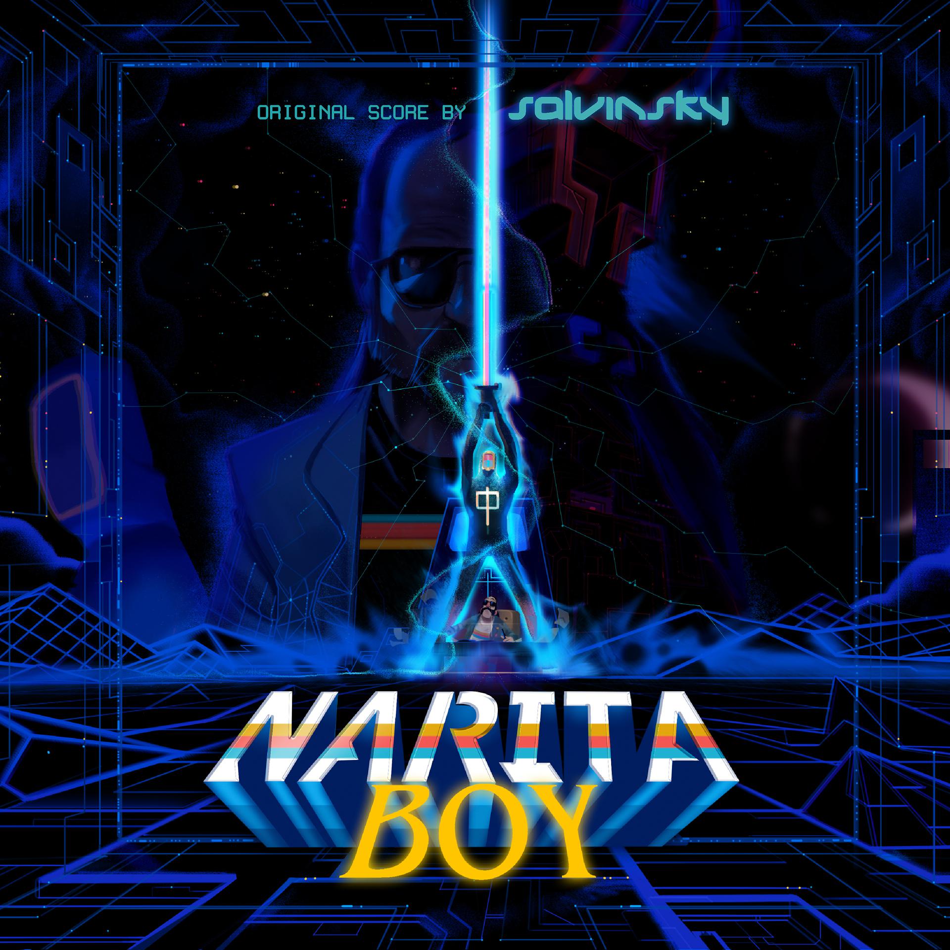 Постер альбома Synth-Sensei (Narita Boy Original Game Soundtrack)
