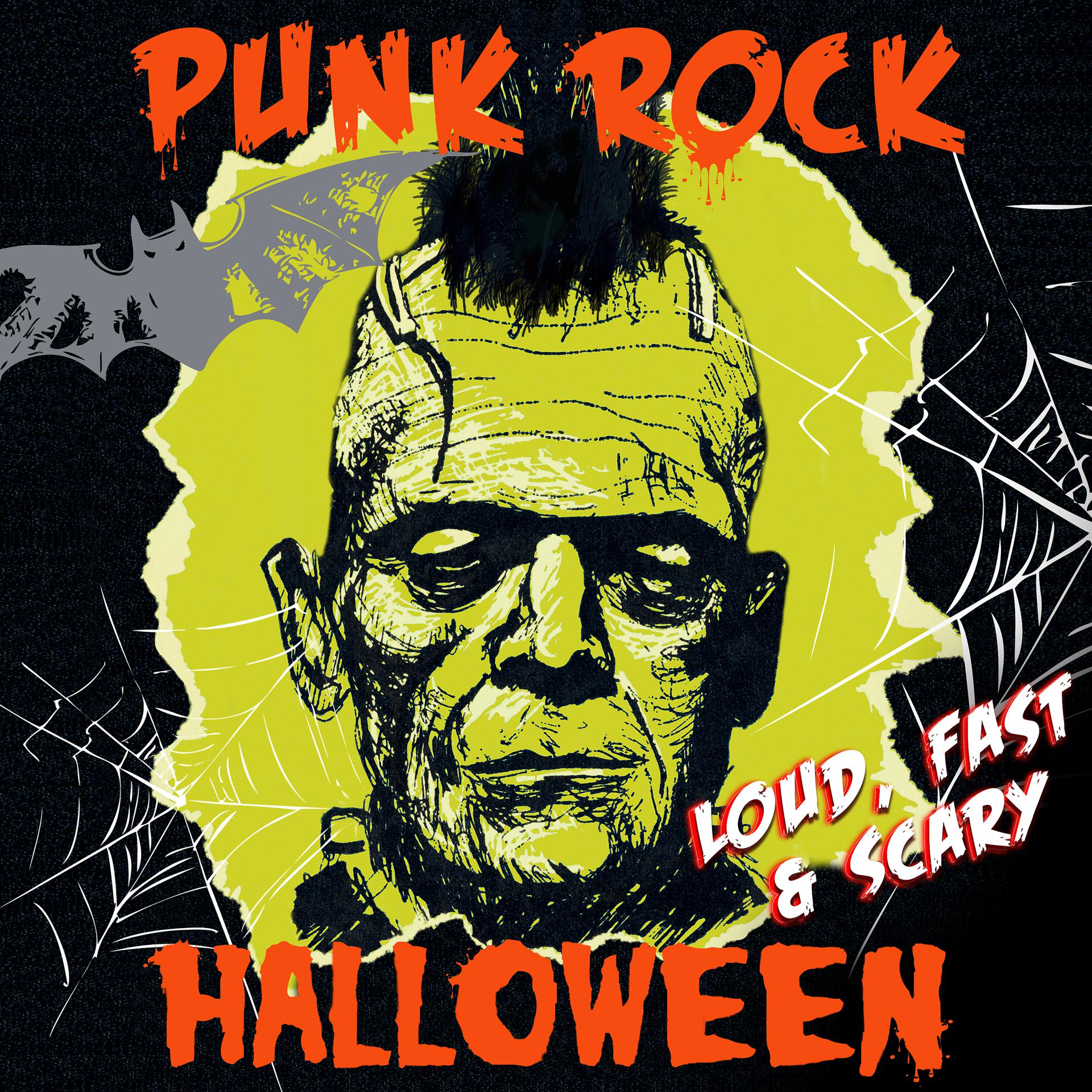 Постер альбома Punk Rock Halloween - Loud, Fast & Scary!