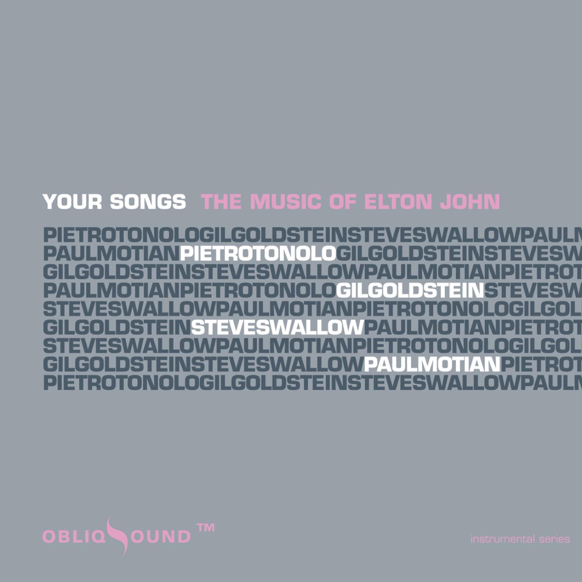 Постер альбома Your Songs: The Music of Elton John