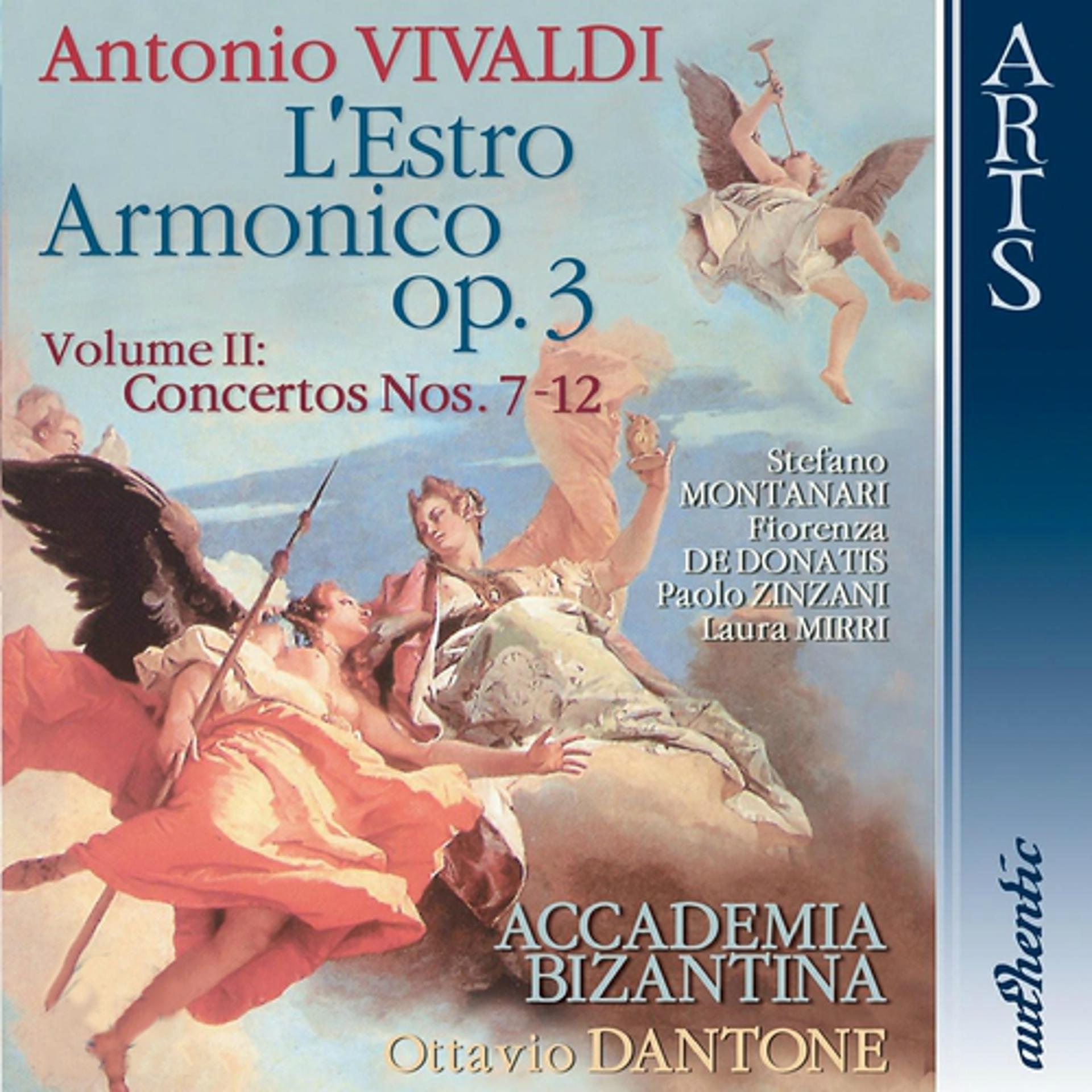 Постер альбома Vivaldi: L'Estro Armonico, Concertos Nos. 7-12, Op. 3, Vol. 2