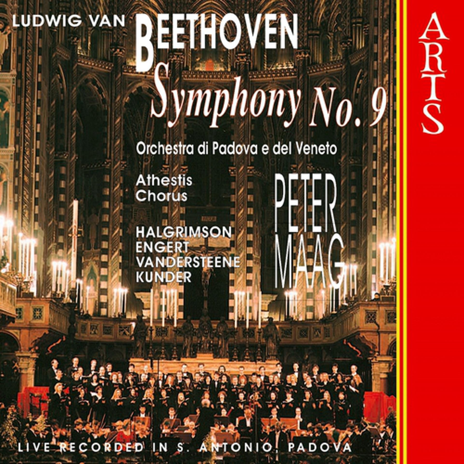 Постер альбома Beethoven: Symphony No. 9 "Choral", Op. 125