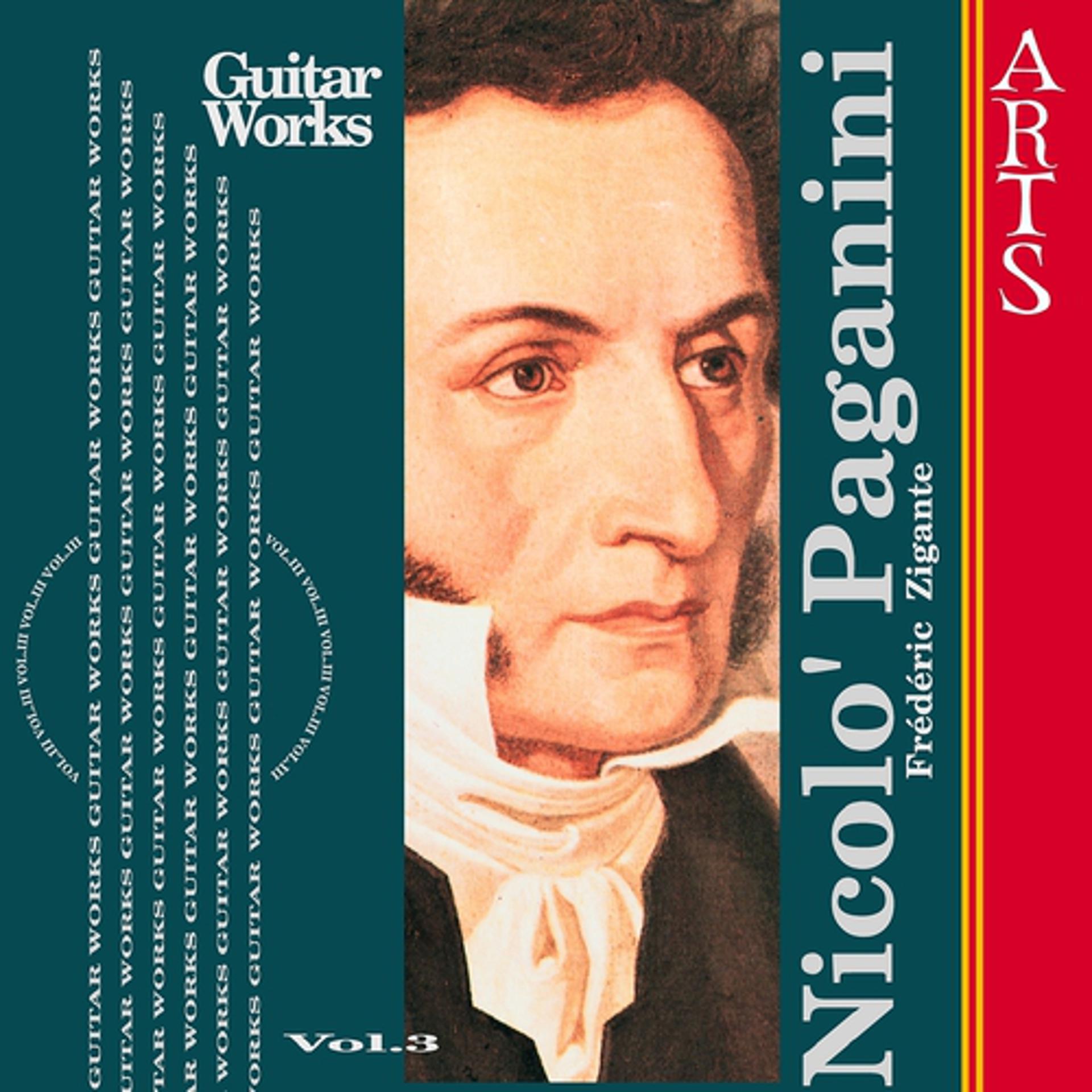 Постер альбома Paganini: Guitar Music, Vol. 3