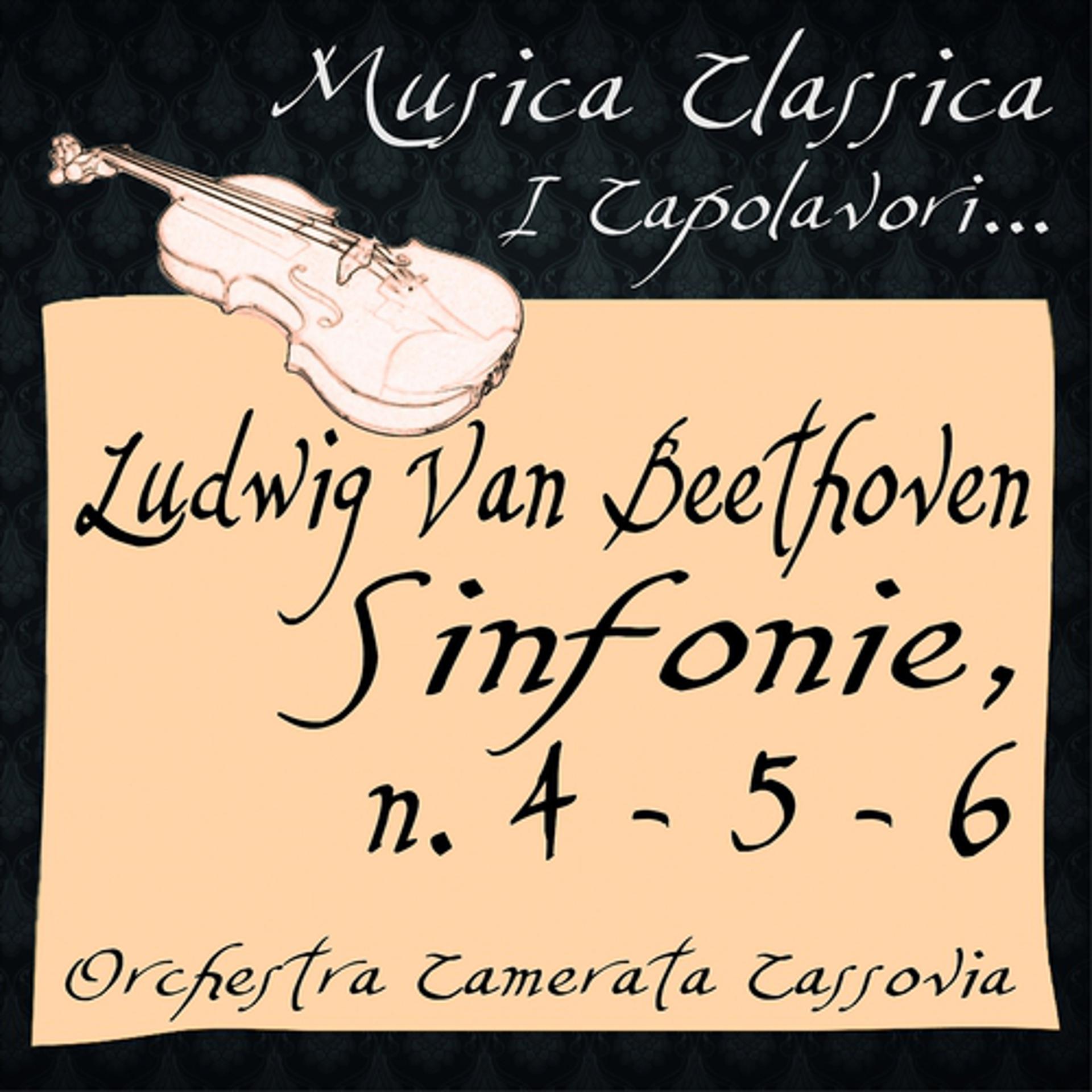 Постер альбома Beethoven: Symphonies No. 4, 5 & 6