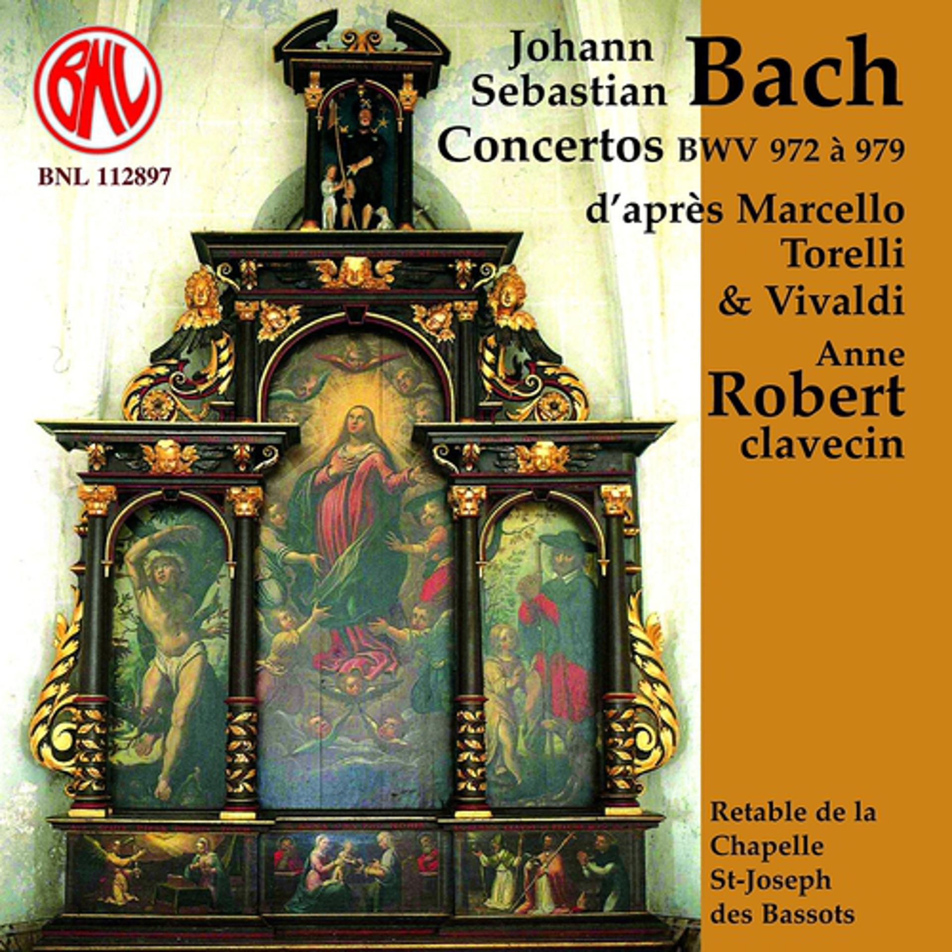 Постер альбома Bach: Concertos Marcello, Torelli & Vivaldi