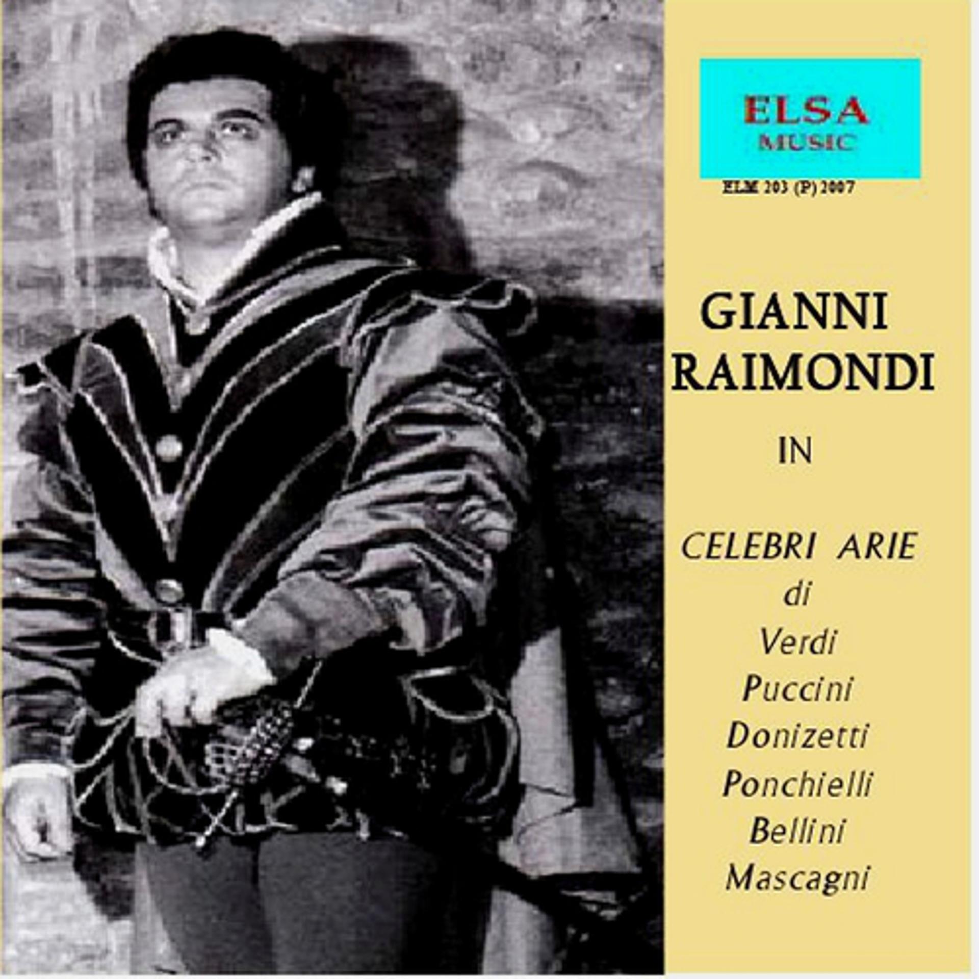Постер альбома Gianni Raimondi in celebri arie