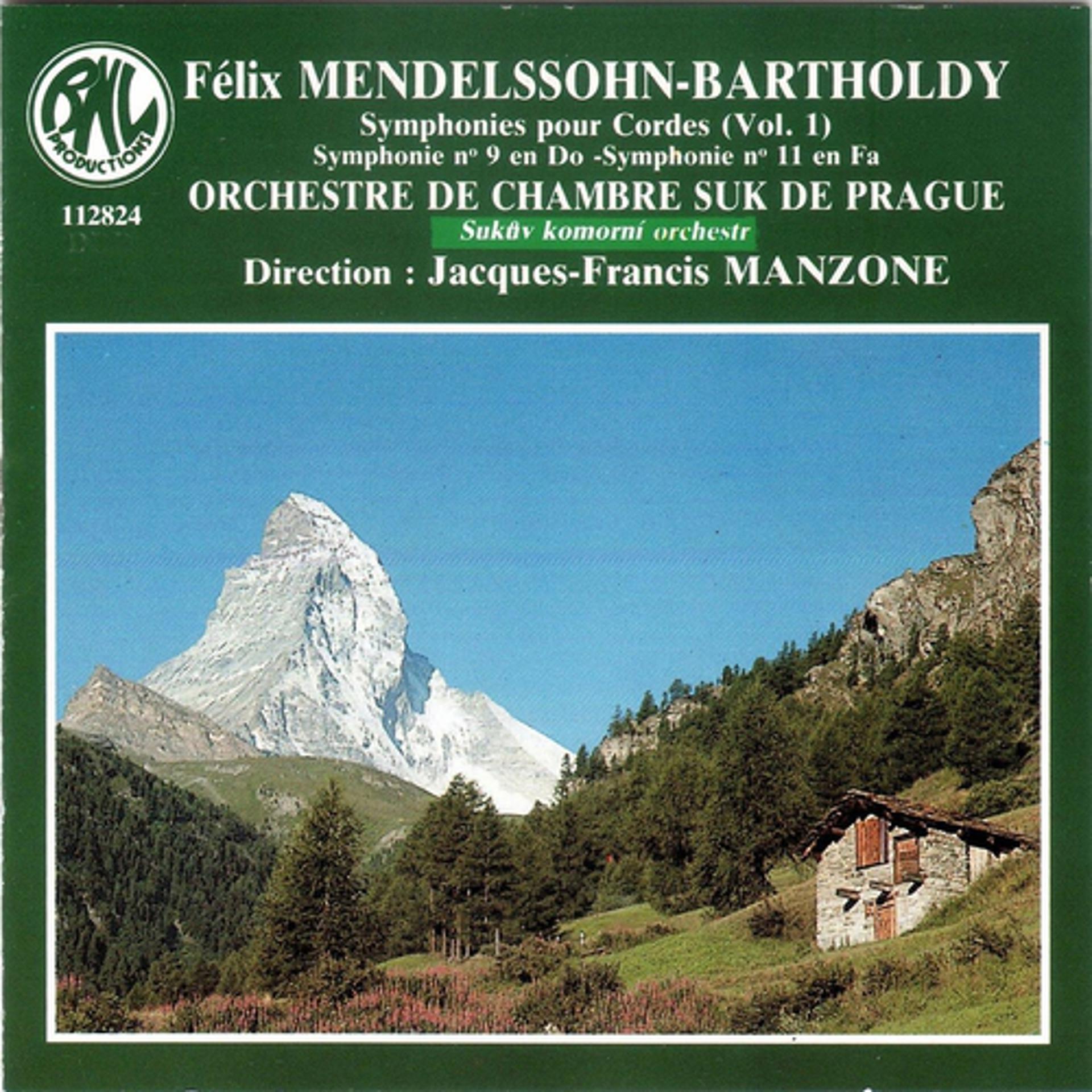 Постер альбома Mendelssohn: Symphonies pour Cordes