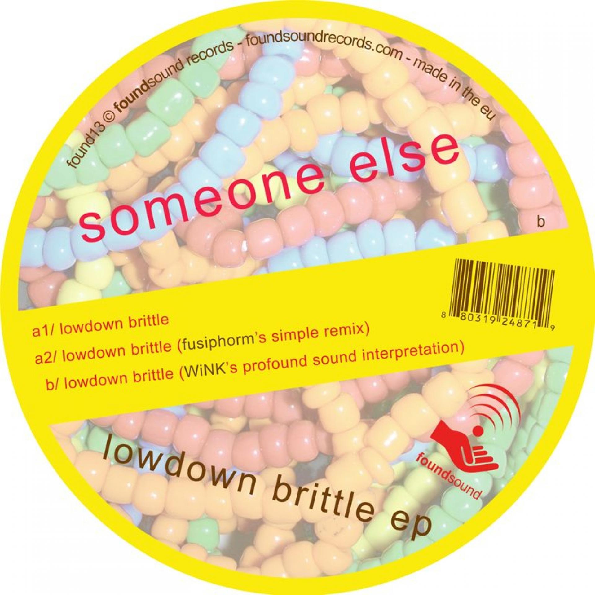 Постер альбома Lowdown Brittle EP