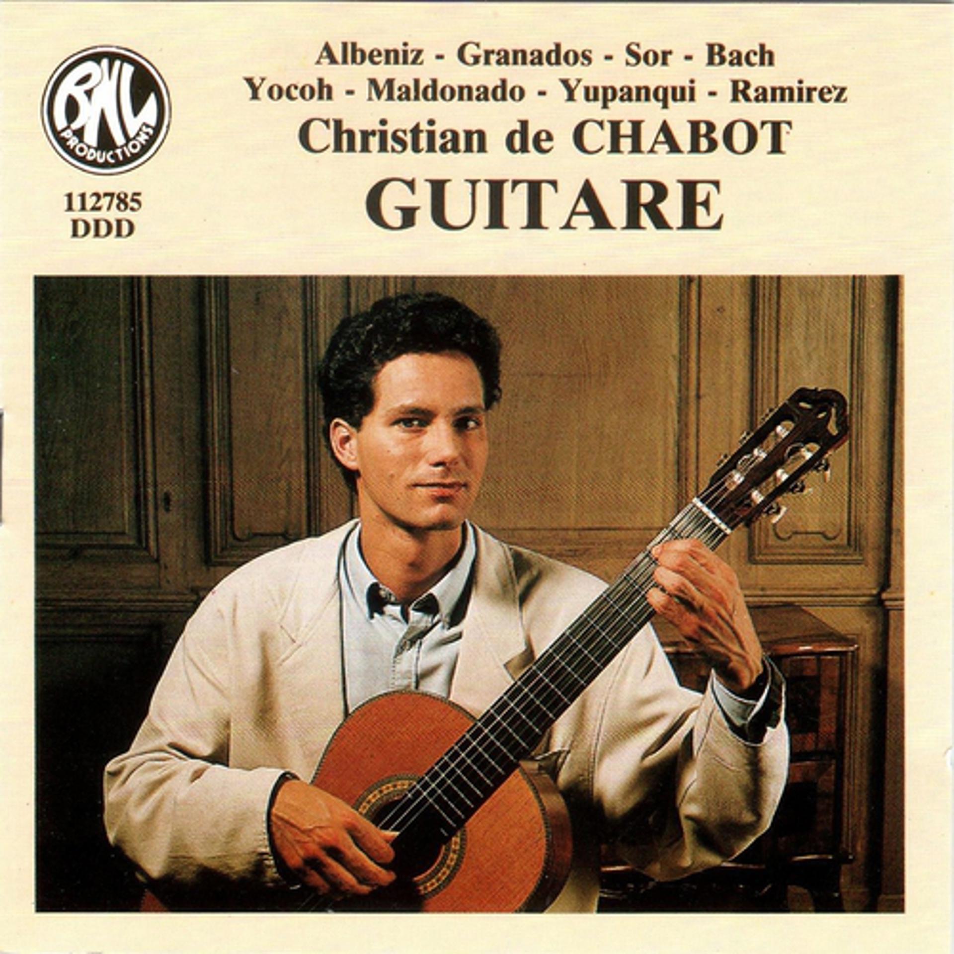 Постер альбома Albeniz, Granados, Bach: Guitare