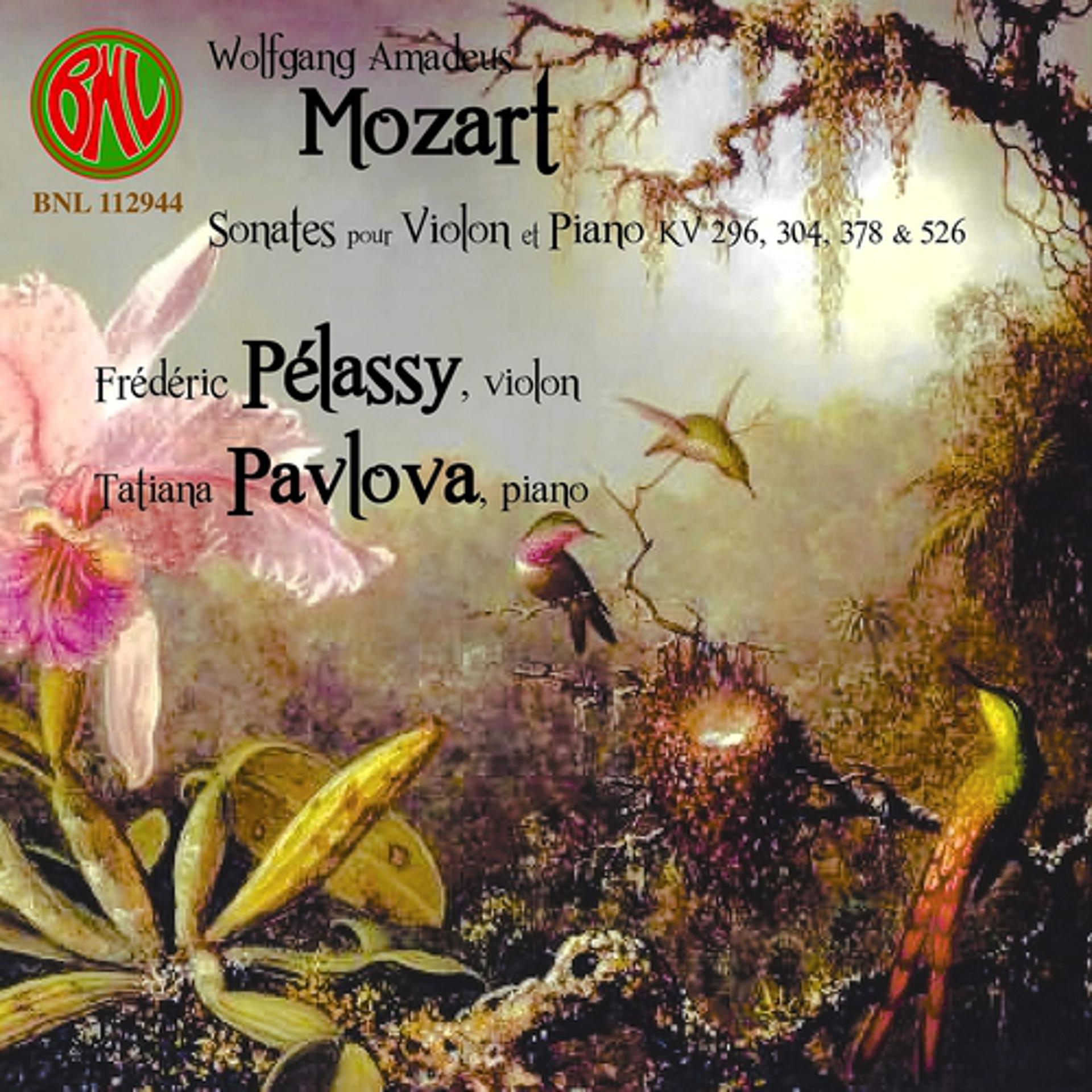 Постер альбома Mozart: Sonates pour violon et piano