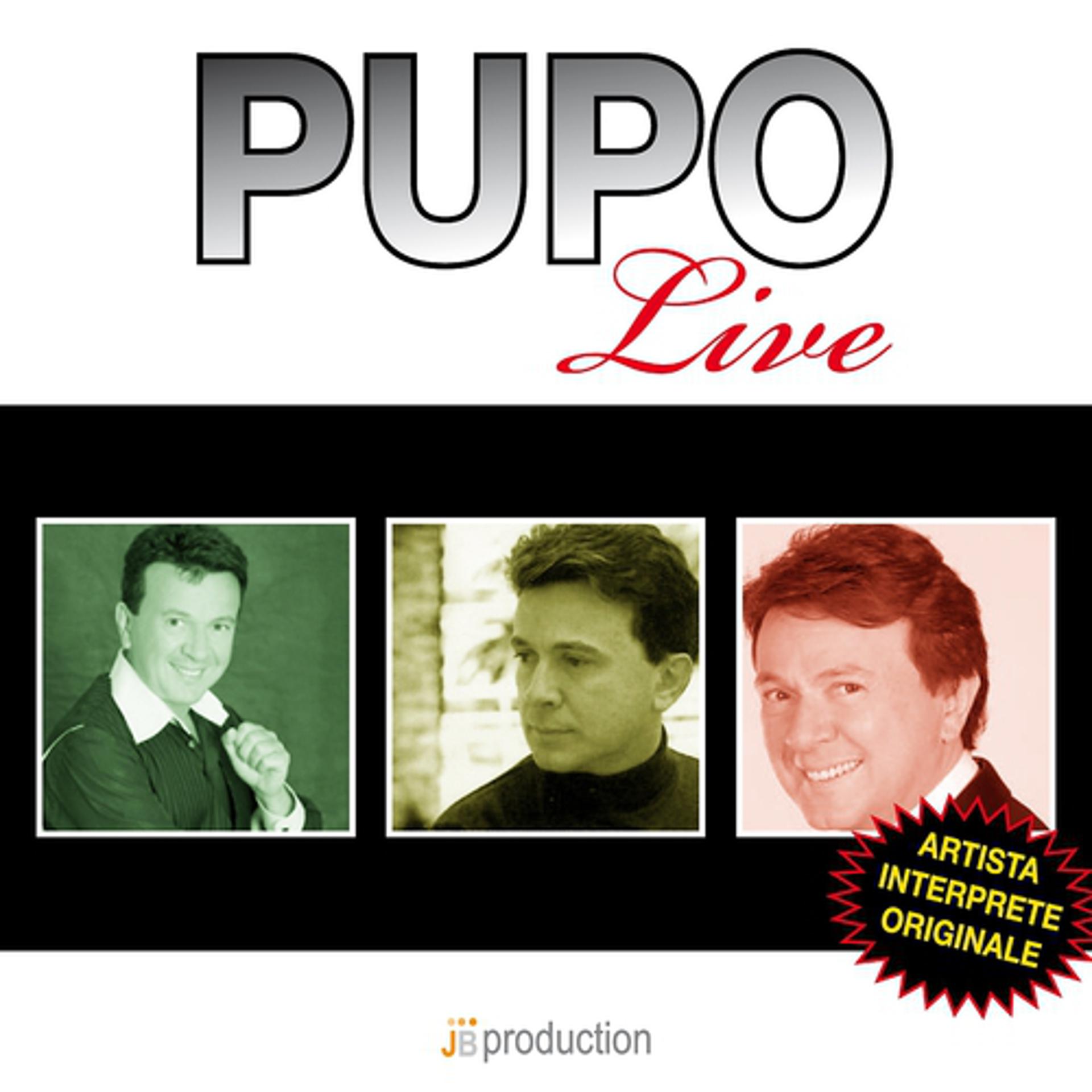 Постер альбома Pupo live