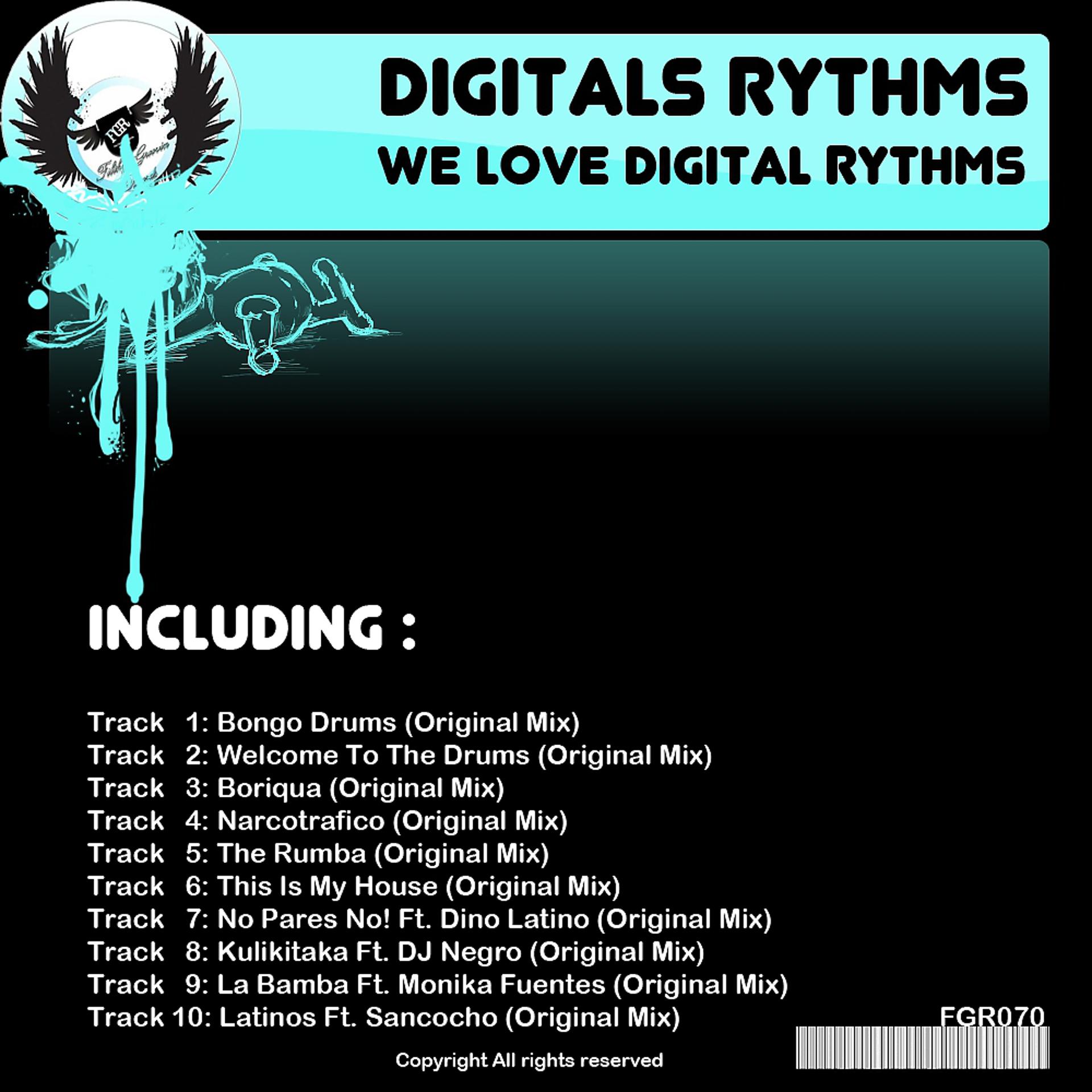 Постер альбома We Love Digital Rythms