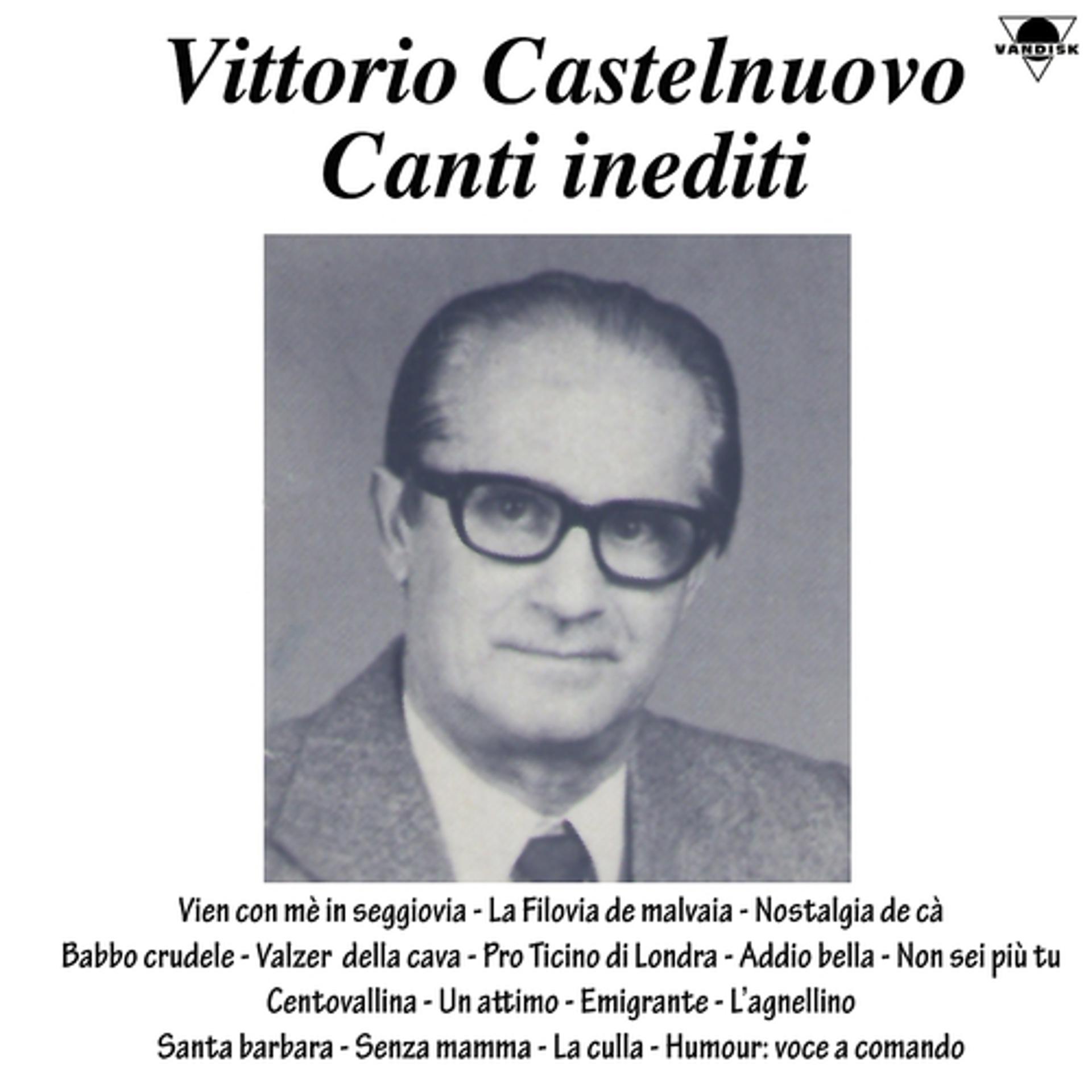 Постер альбома Vittorio Castelnuovo Canti Inediti