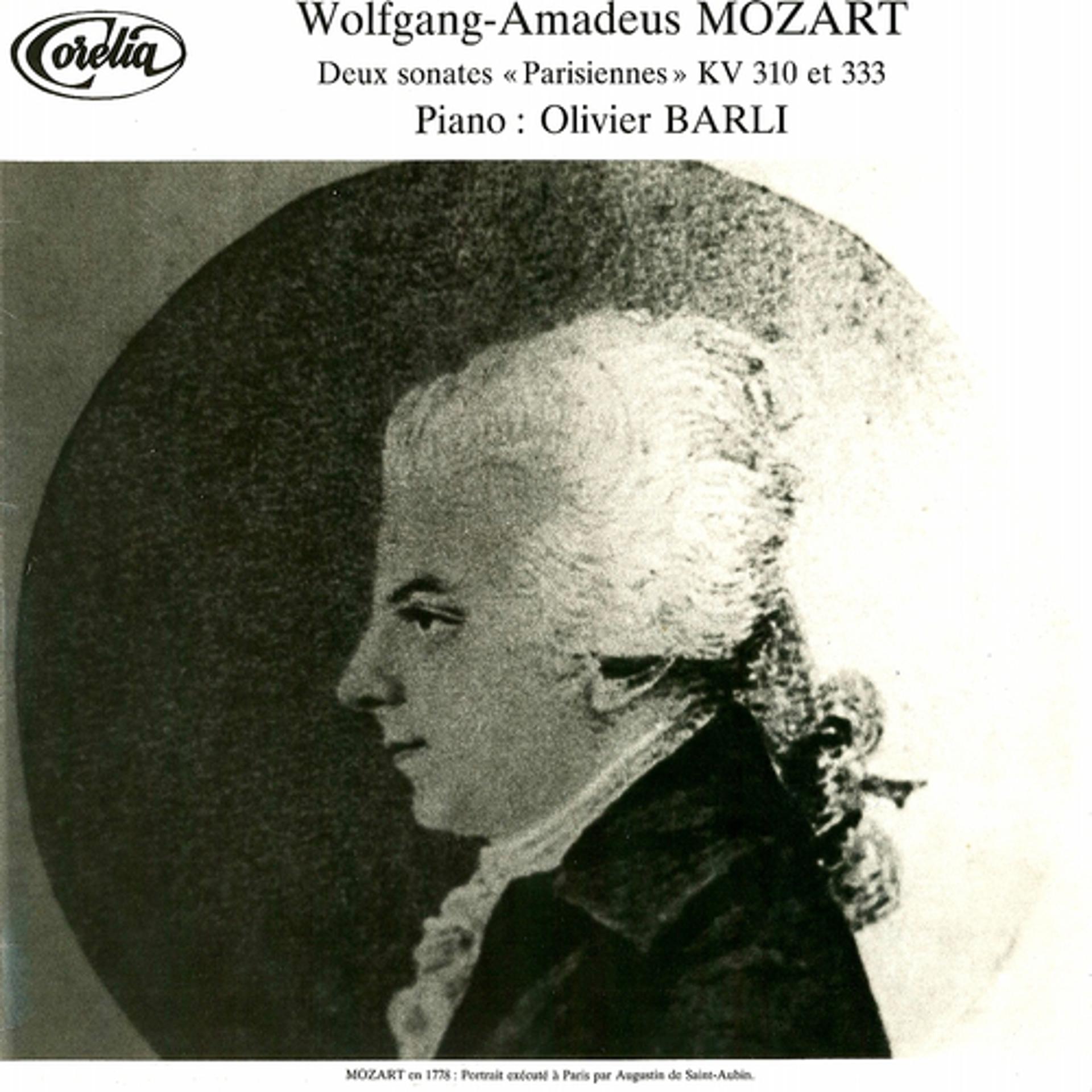 Постер альбома Mozart: Deux sonates parisiennes KV 310 et KV 333