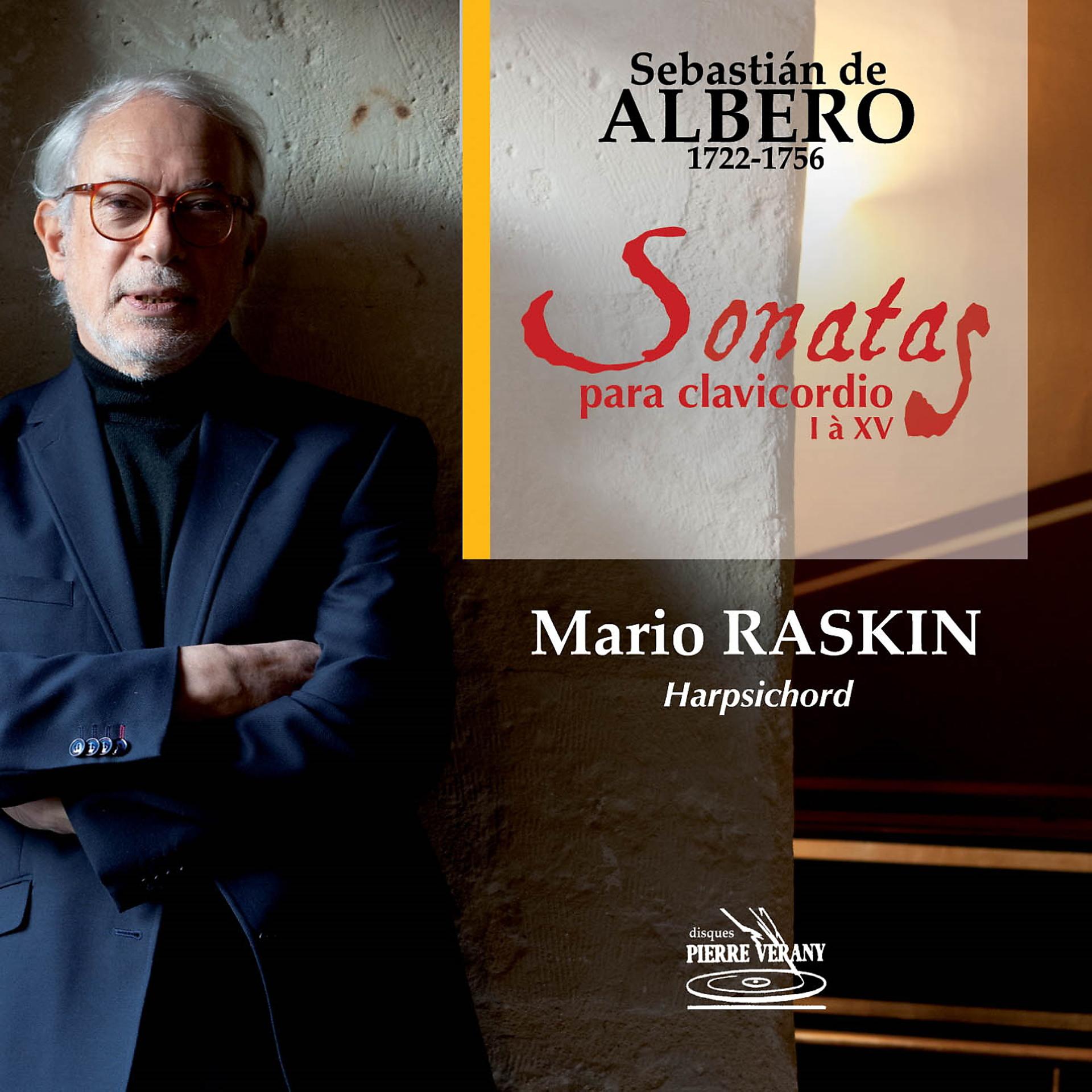 Постер альбома Albero - Sonates Nos. 1 à 15 pour clavecin