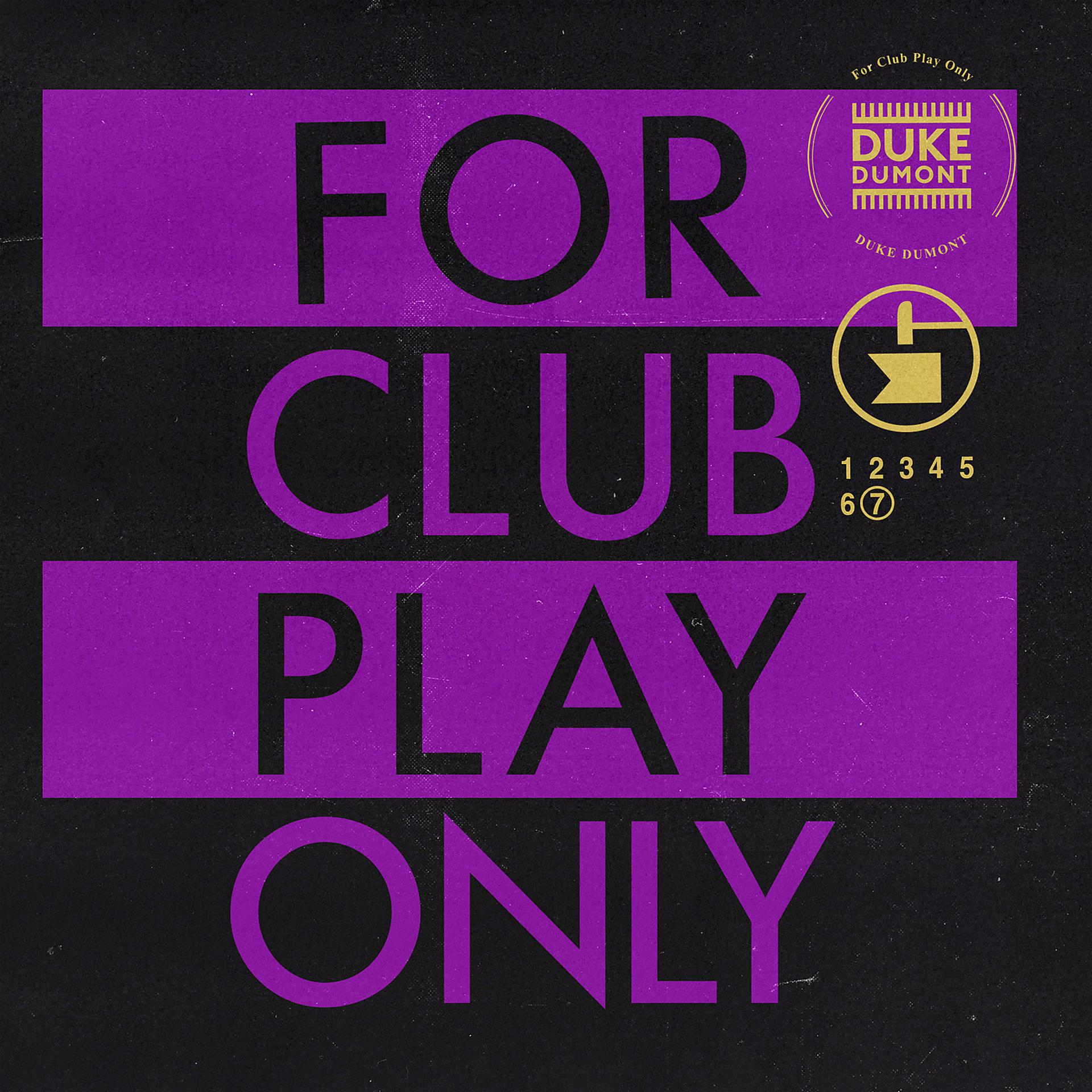 Постер альбома For Club Play Only, Pt. 7