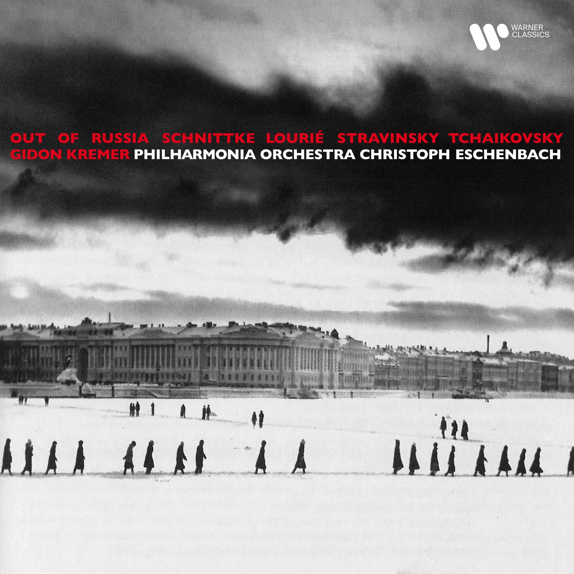 Постер альбома Out of Russia. Music by Schnittke, Lourié, Stravinsky & Tchaikovsky