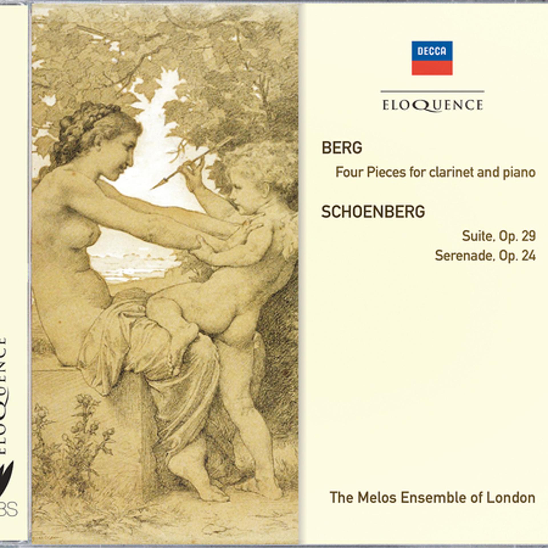 Постер альбома Berg: Four Pieces For Clarinet & Piano; Schoenberg: Suite; Serenade