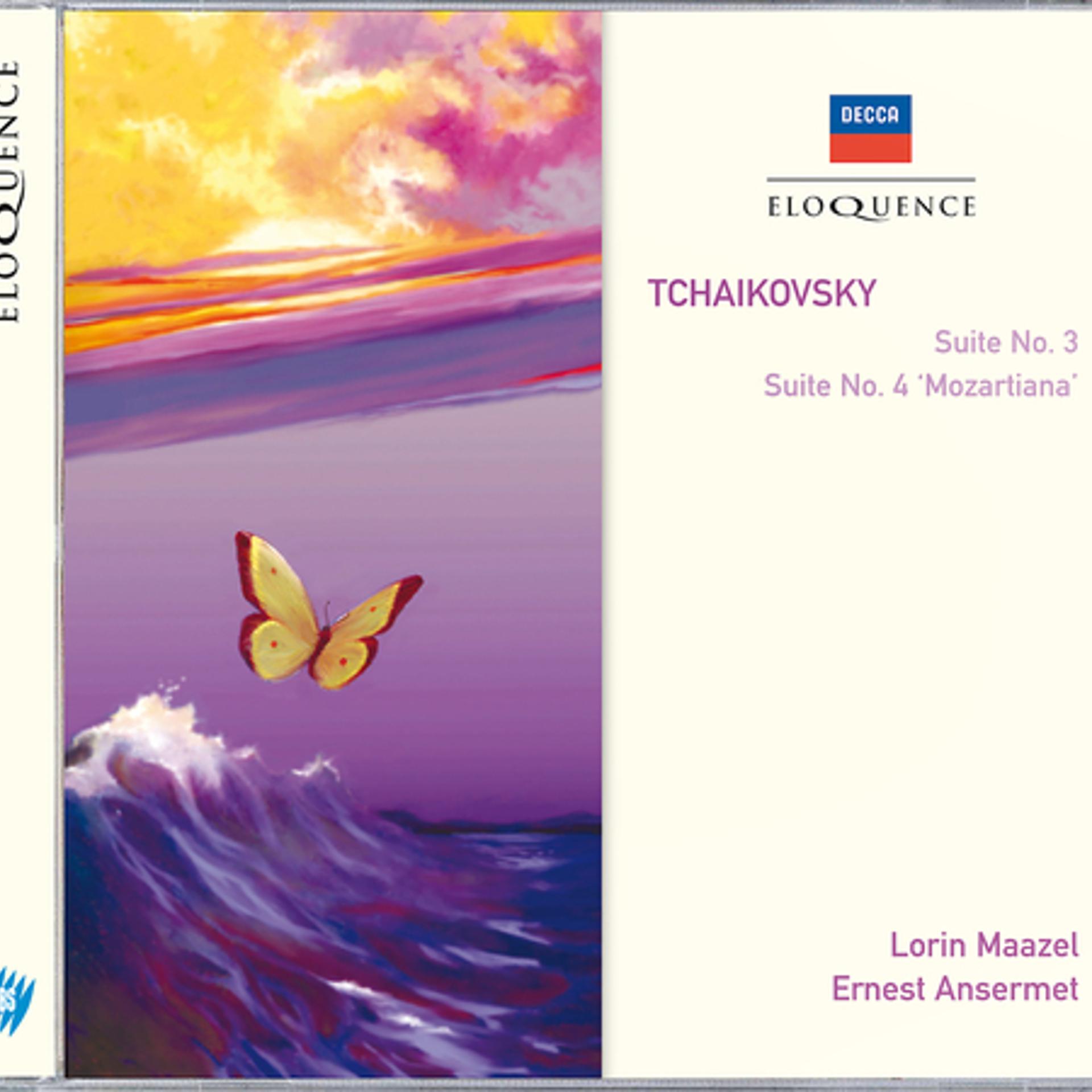 Постер альбома Tchaikovsky: Suite No.3; Suite No.4 - "Mozartiana"