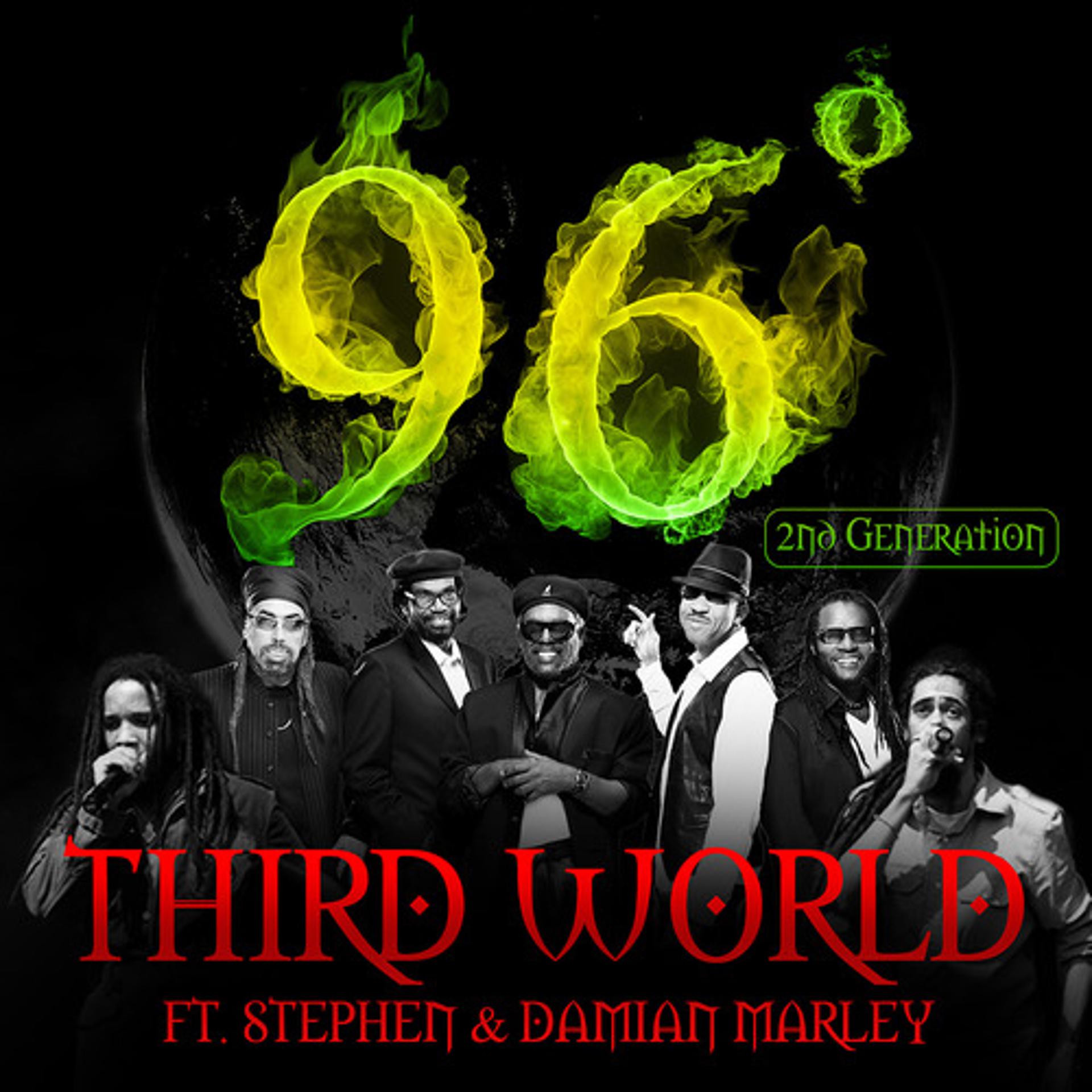 Постер альбома 96 Degrees - 2nd Generation (feat. Stephen Marley & Damian "Jr Gong" Marley) - Single