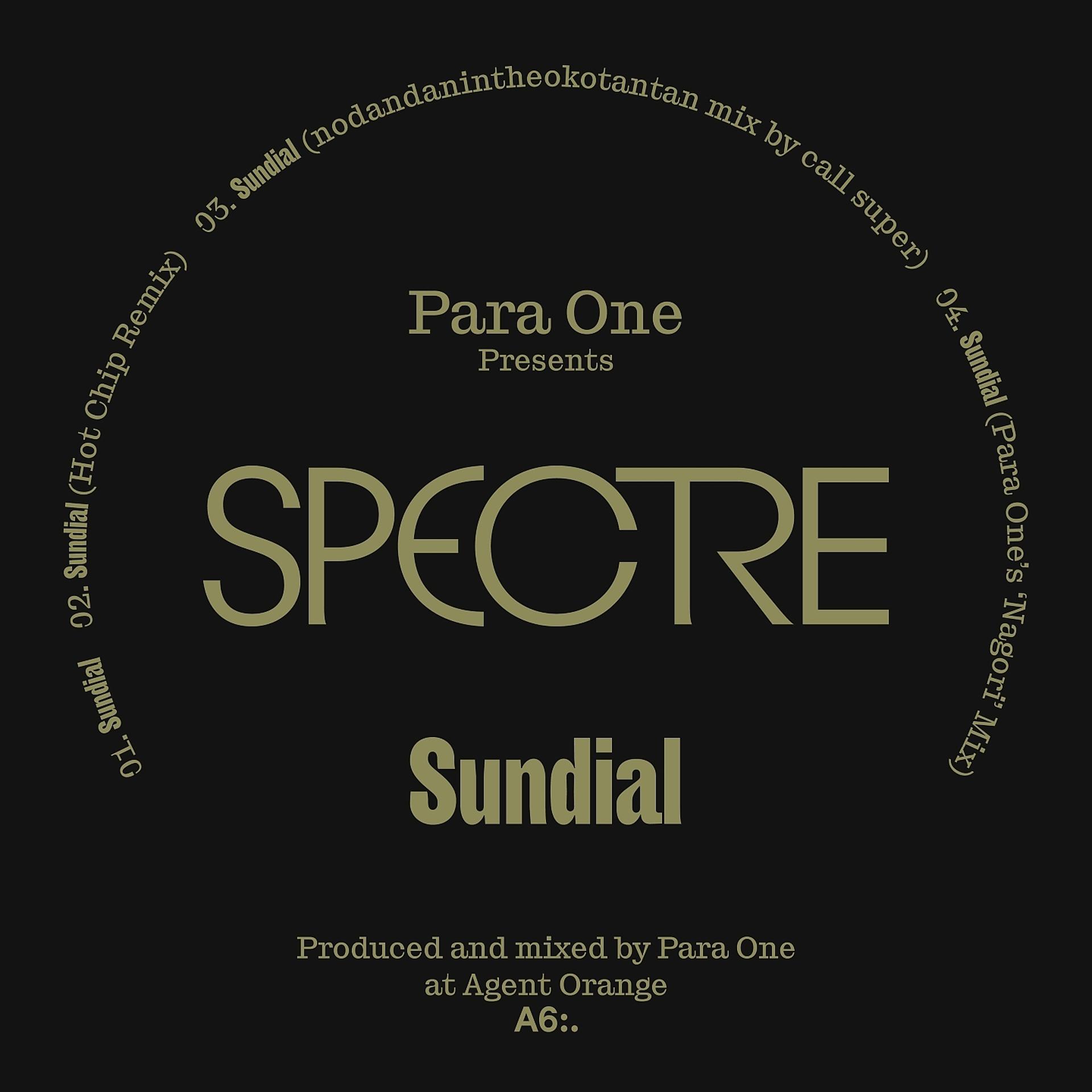 Постер альбома SPECTRE: Sundial
