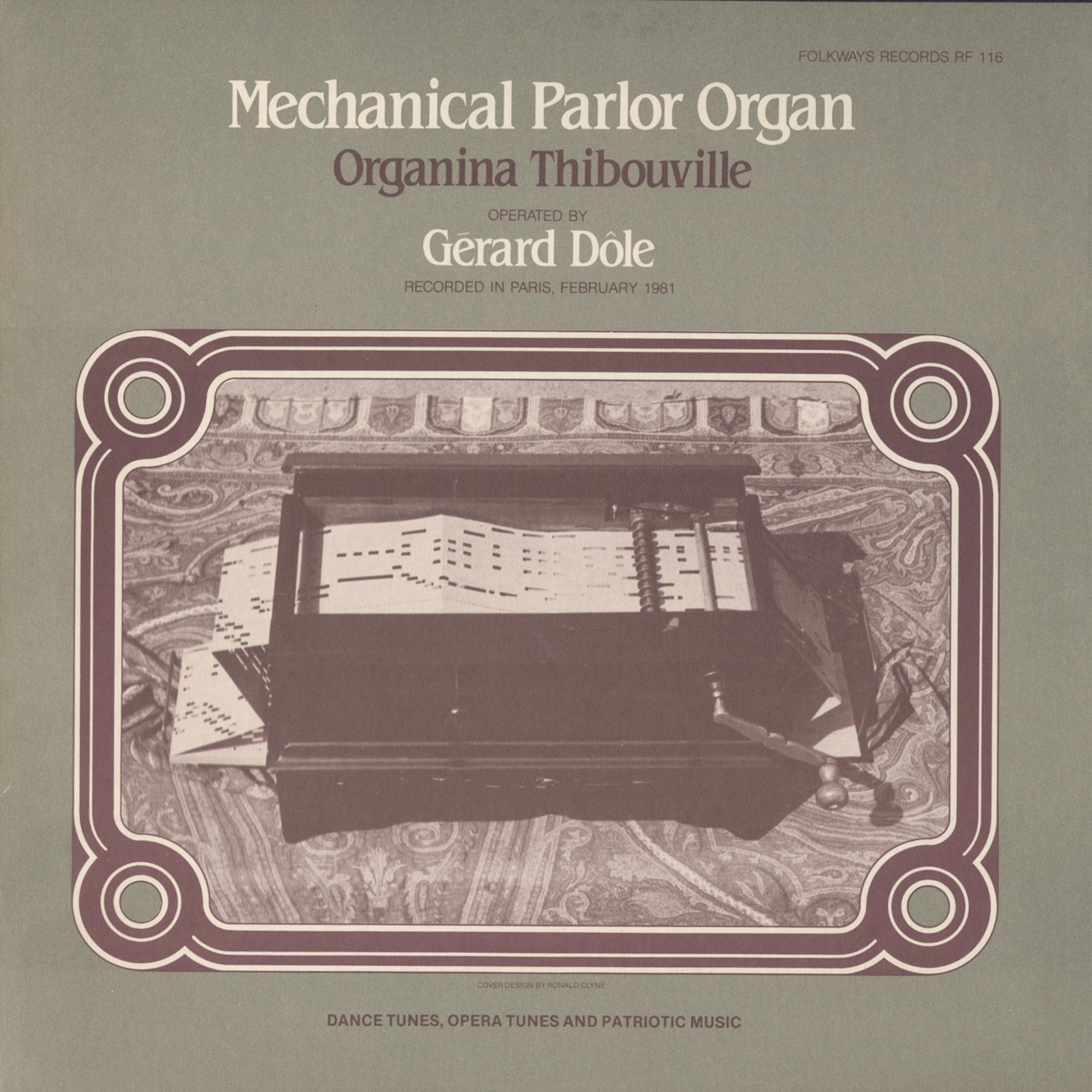 Постер альбома Mechanical Parlor Organ - Organina Thibouville