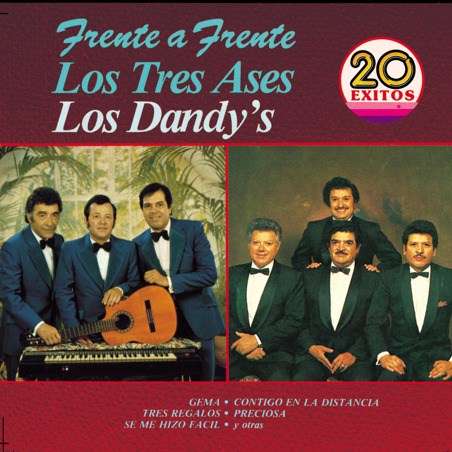 Постер альбома Frente a Frente - Los Tres Ases - Los Dandy's