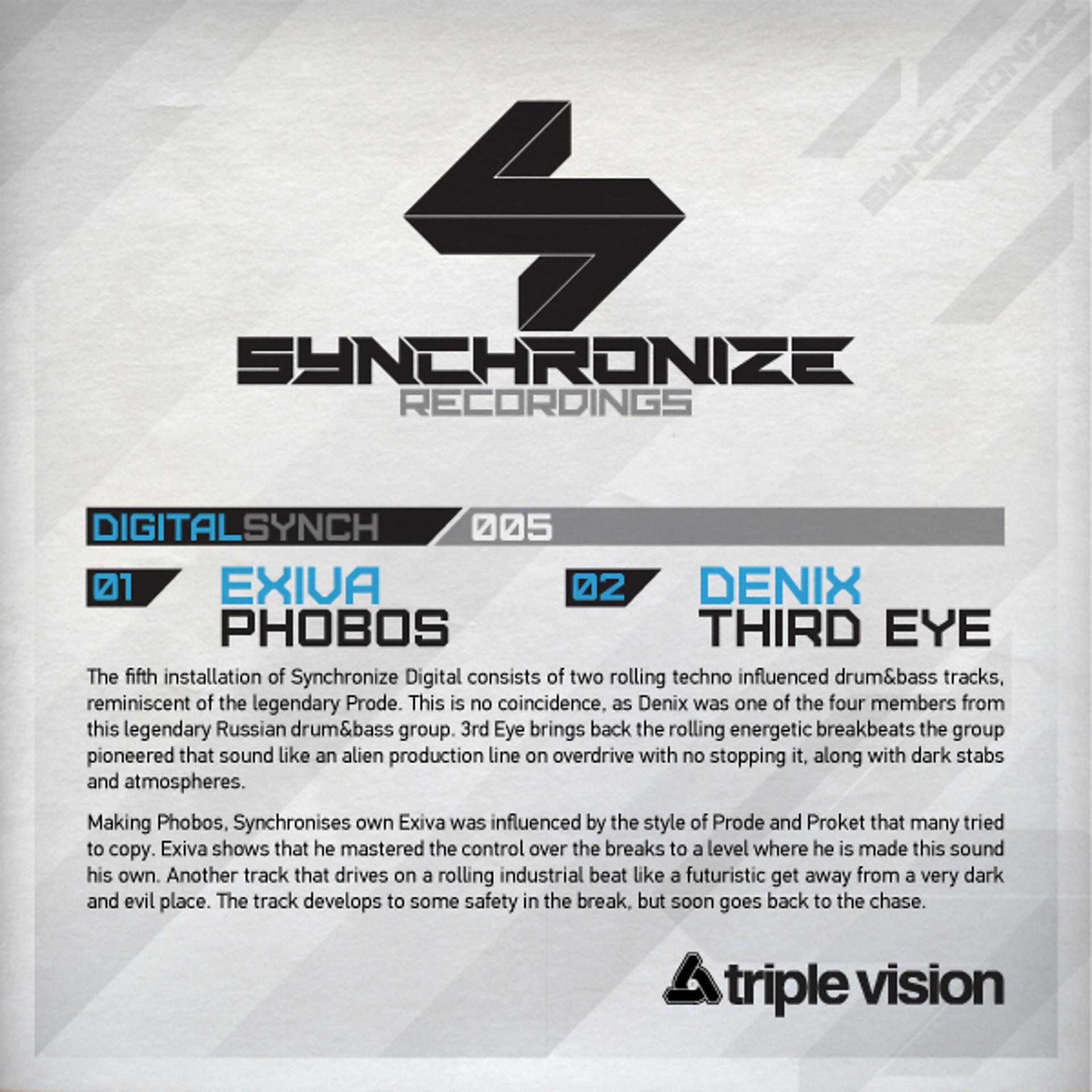 Постер альбома Phobos / Third Eye