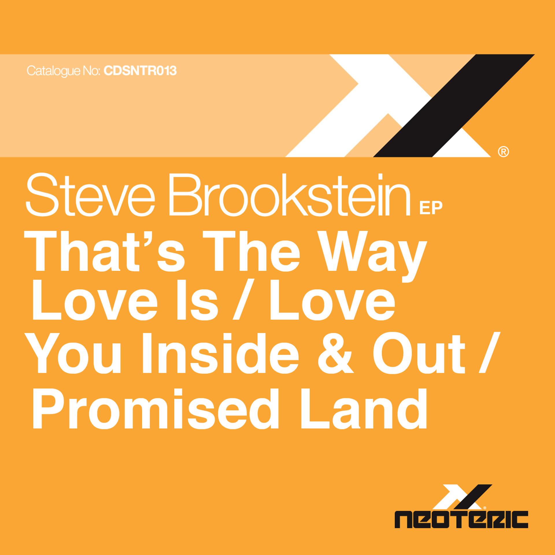 Постер альбома Steve Brookstein (EP)